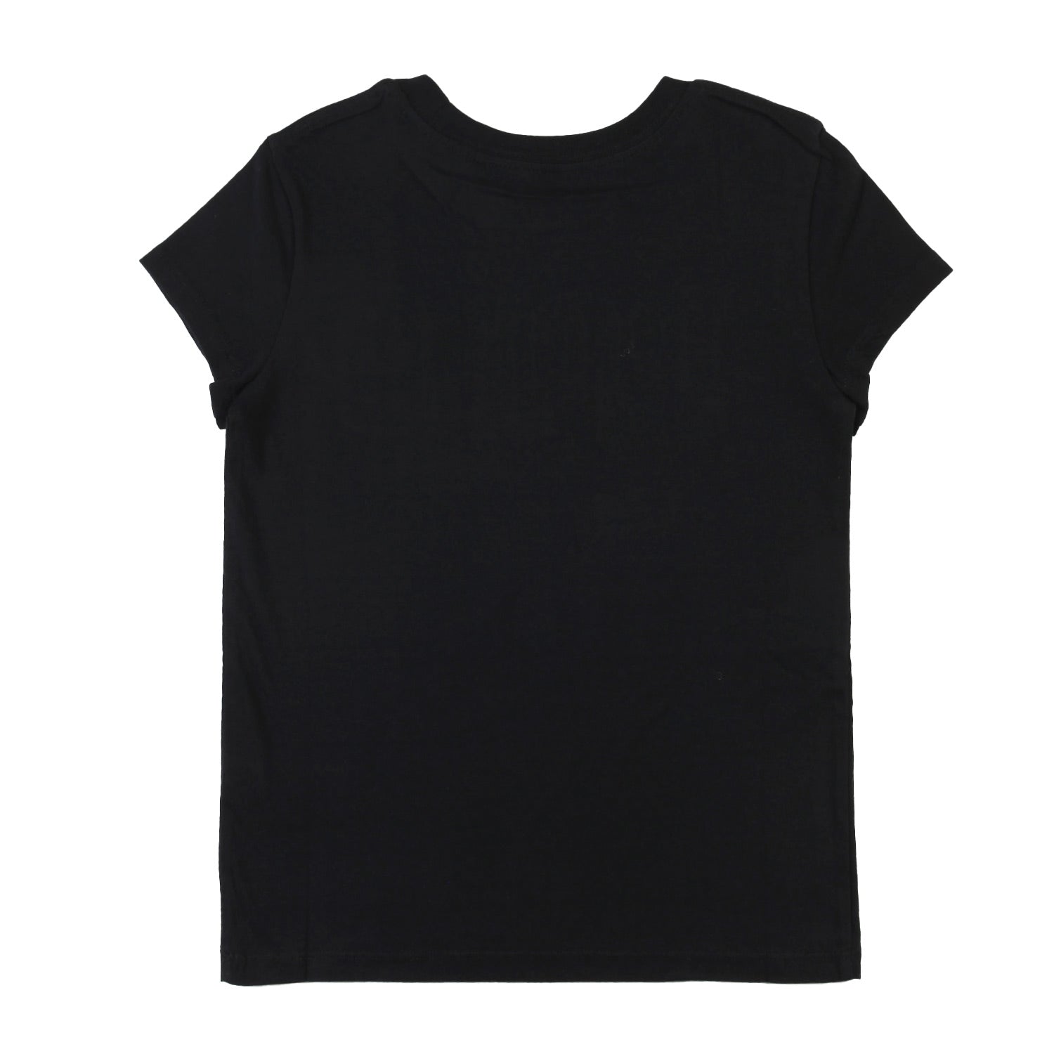 T-shirt RL nera con logo tartan Bambina e Ragazza - annameglio.com abbigliamento moda