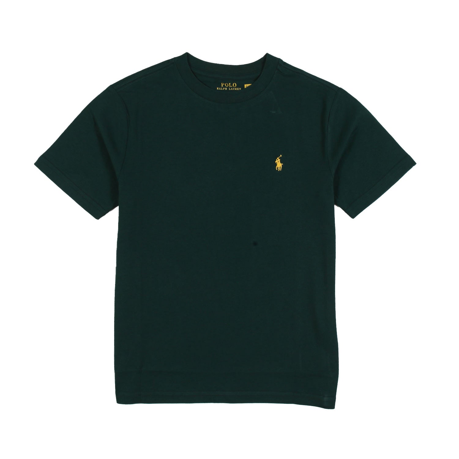 T-shirt RL verde scuro con Pony giallo teenager - annameglio.com abbigliamento moda