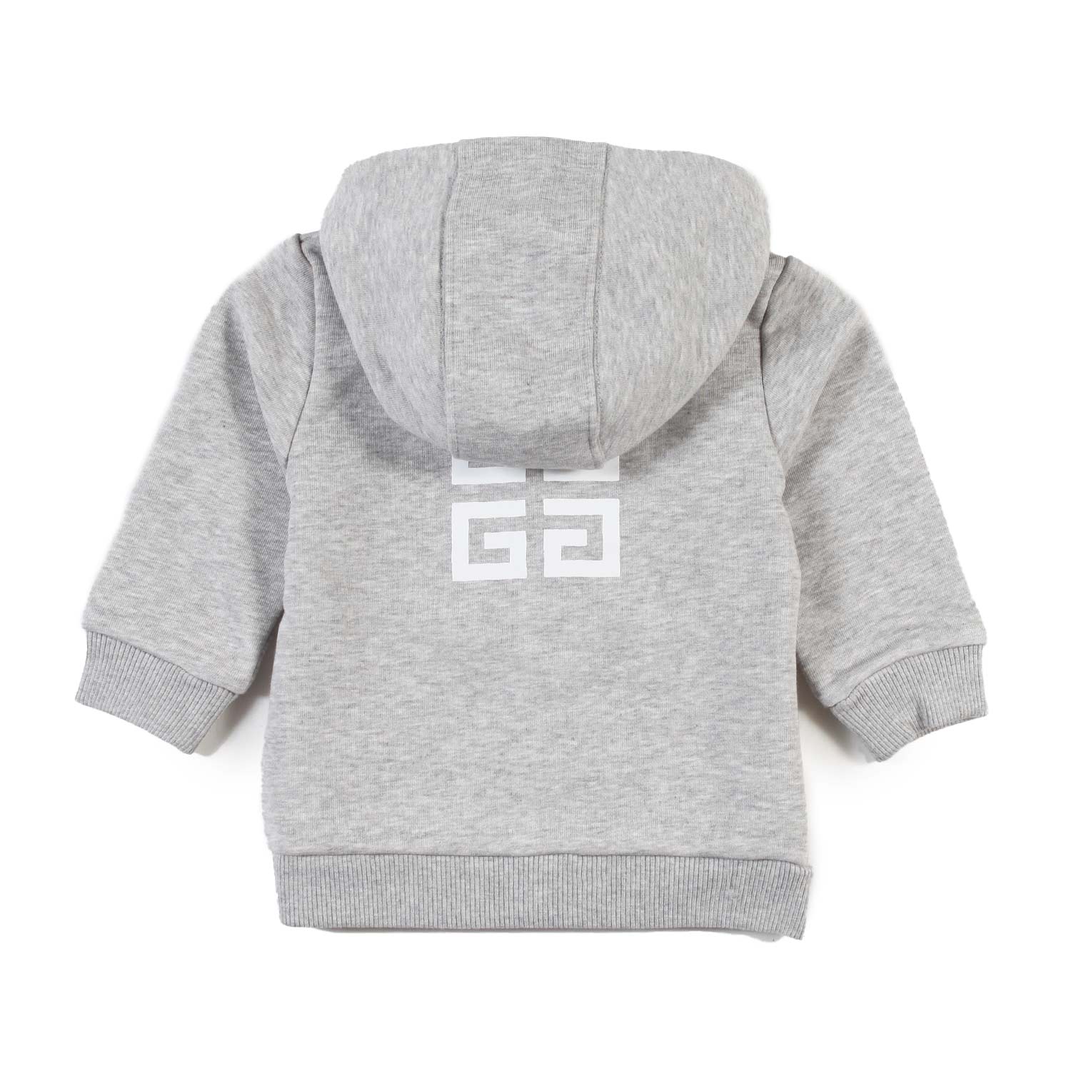 Felpa Givenchy grigia con cappuccio bimbo e bimba - annameglio.com abbigliamento moda