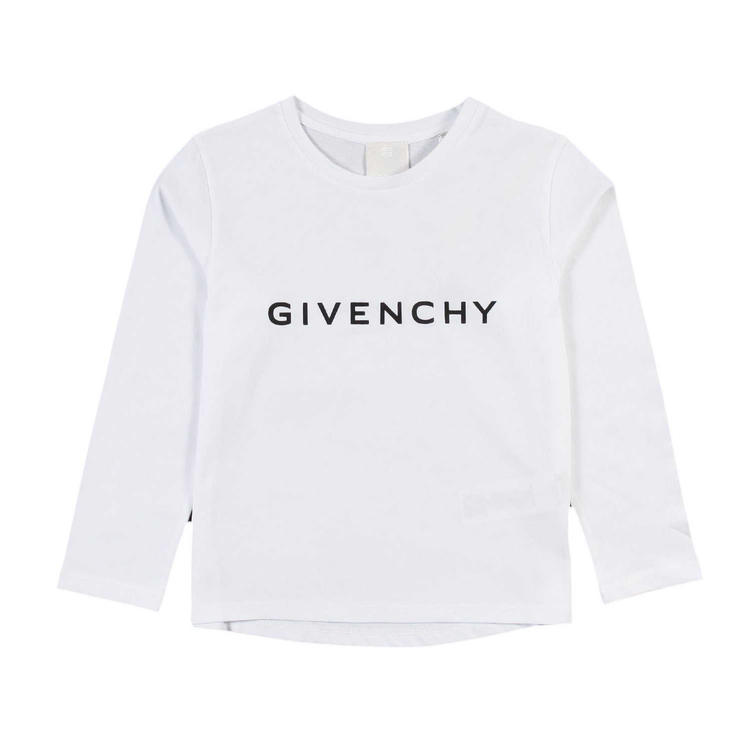 T-shirt lunga bianca con logo Givenchy nero - annameglio.com abbigliamento moda