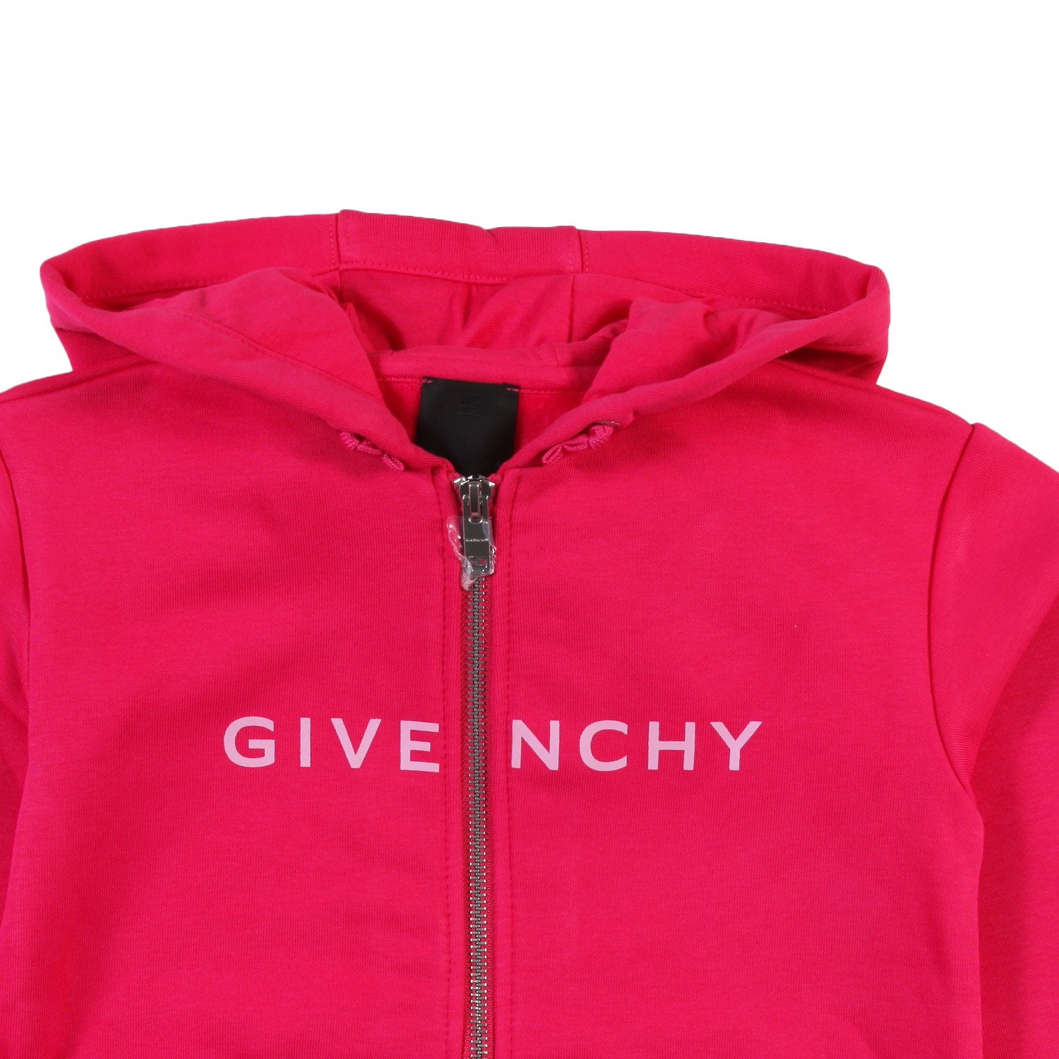 Felpa Givenchy fucsia con cappuccio e zip - annameglio.com abbigliamento moda