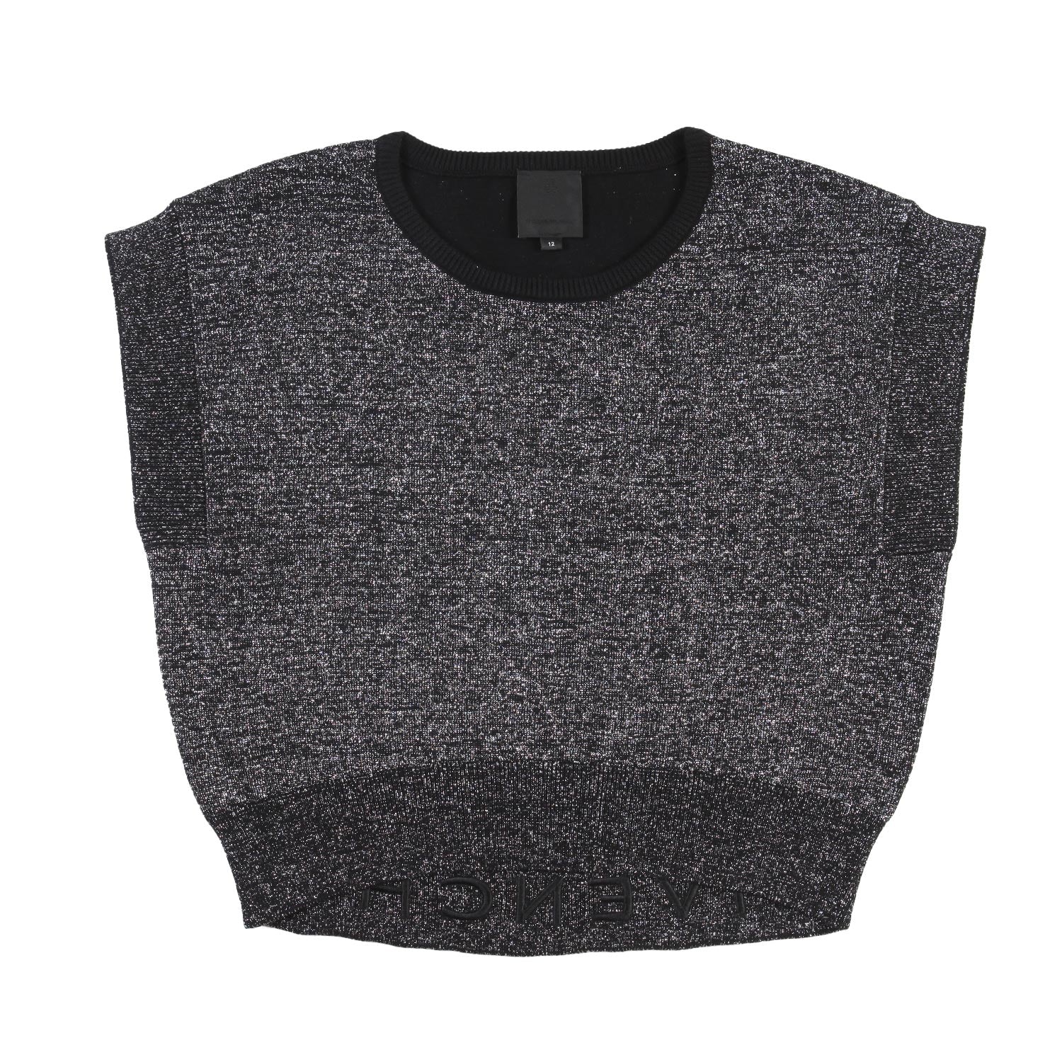 Top gilet Givenchy nero e argento - annameglio.com abbigliamento moda