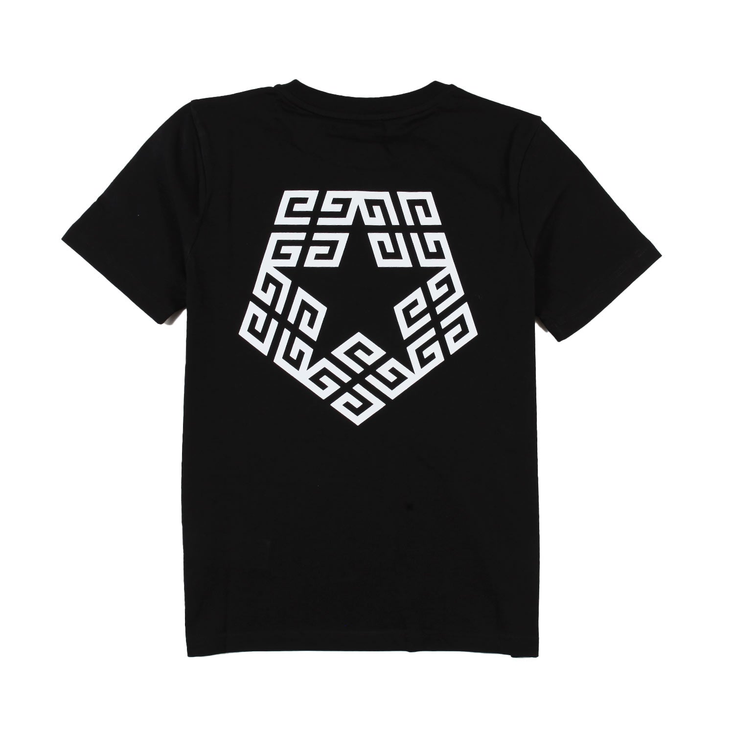 T-shirt unisex nera con maxi loghi Givenchy - annameglio.com abbigliamento moda