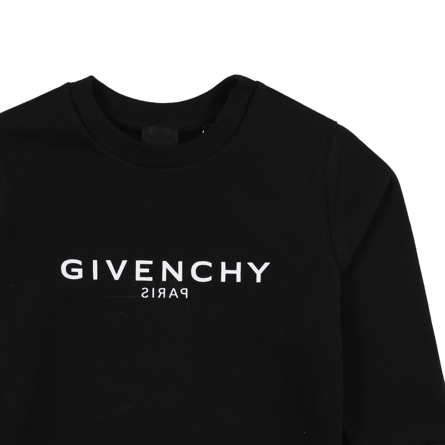 Felpa unisex nera con loghi Givenchy bianchi - annameglio.com abbigliamento moda