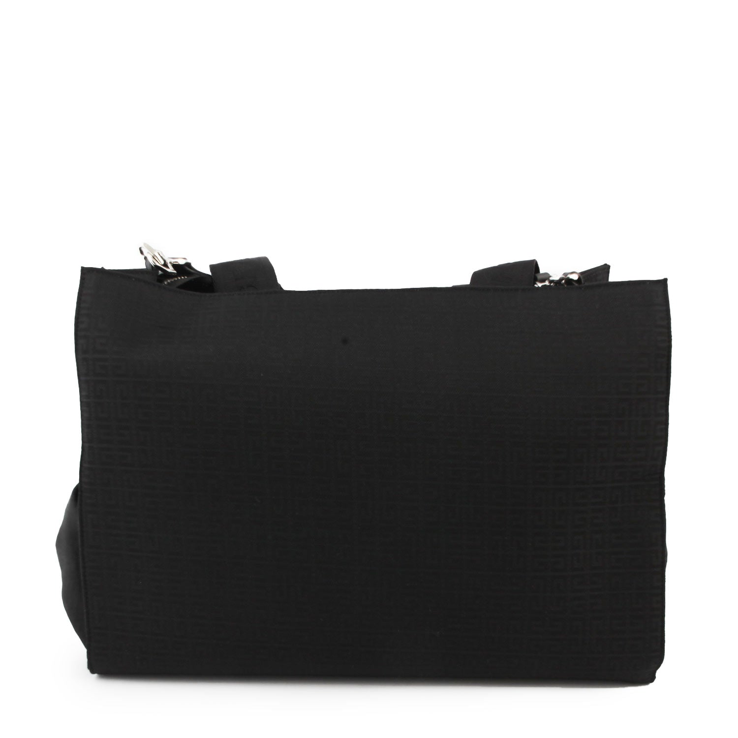 Borsa fasciatoio Givenchy nera con logo bianco - annameglio.com abbigliamento moda