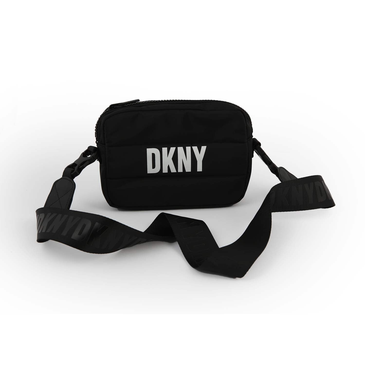 Borsetta tracolla DKNY reversibile nera e argento - annameglio.com abbigliamento moda