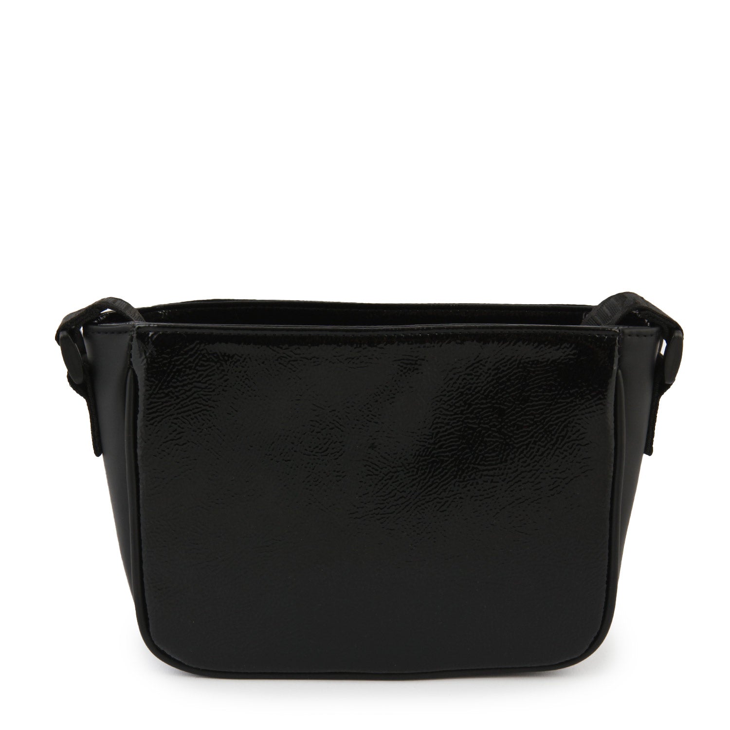 Borsetta tracolla DKNY ecopelle nero lucido - annameglio.com abbigliamento moda