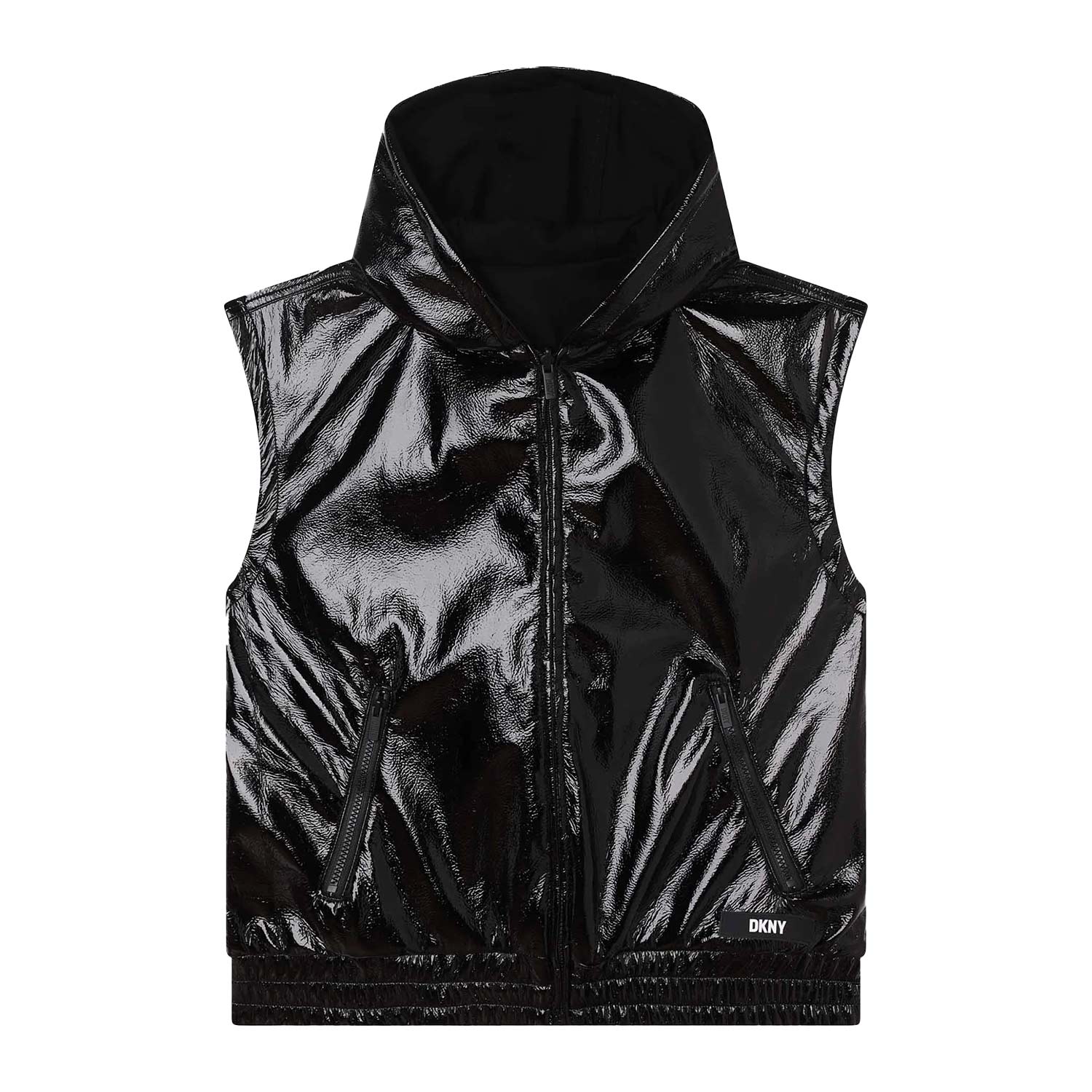 Gilet DKNY nero reversibile Bambina e Ragazza - annameglio.com abbigliamento moda