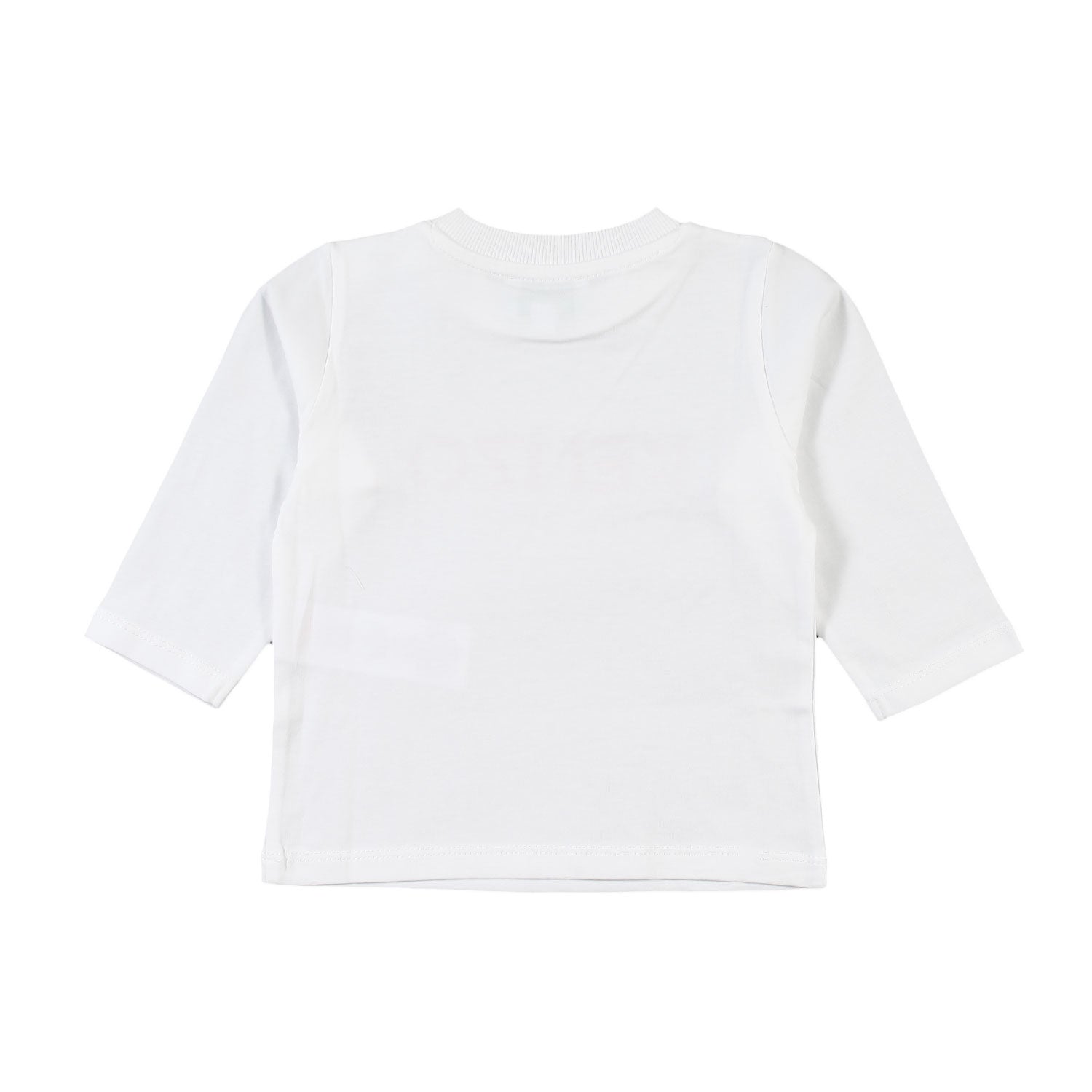 T-shirt lunga baby bianca con logo Kenzo arancio - annameglio.com abbigliamento moda