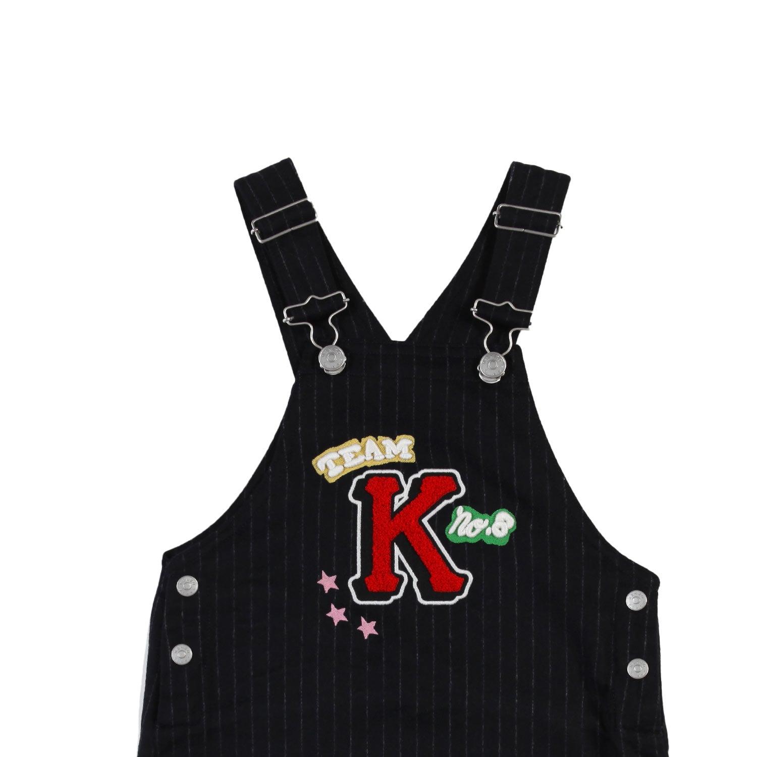 Abito salopette Kenzo blu gessato bambina - annameglio.com abbigliamento moda