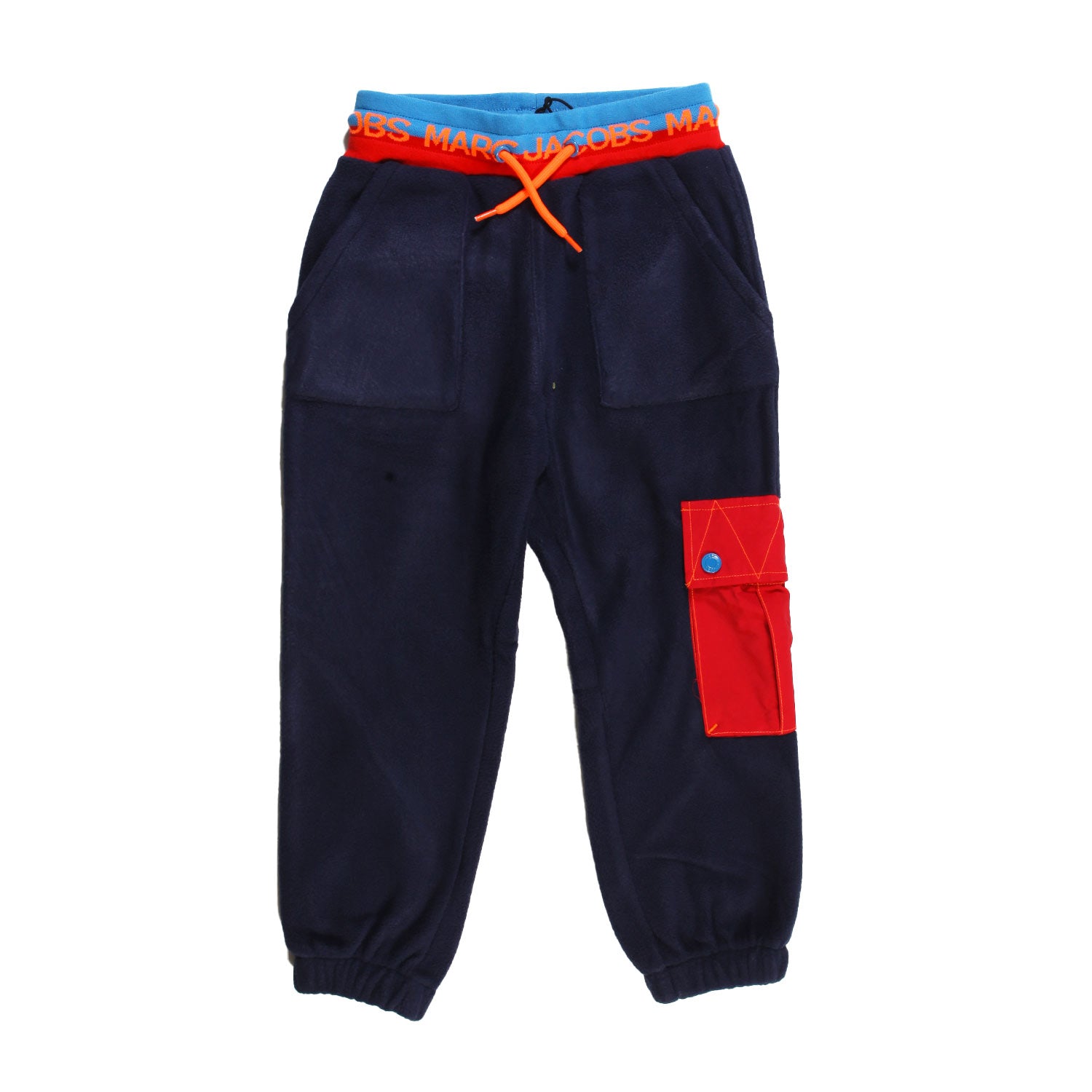 Pantalone Marc Jacobs blu e rosso in pile bambino - annameglio.com abbigliamento moda