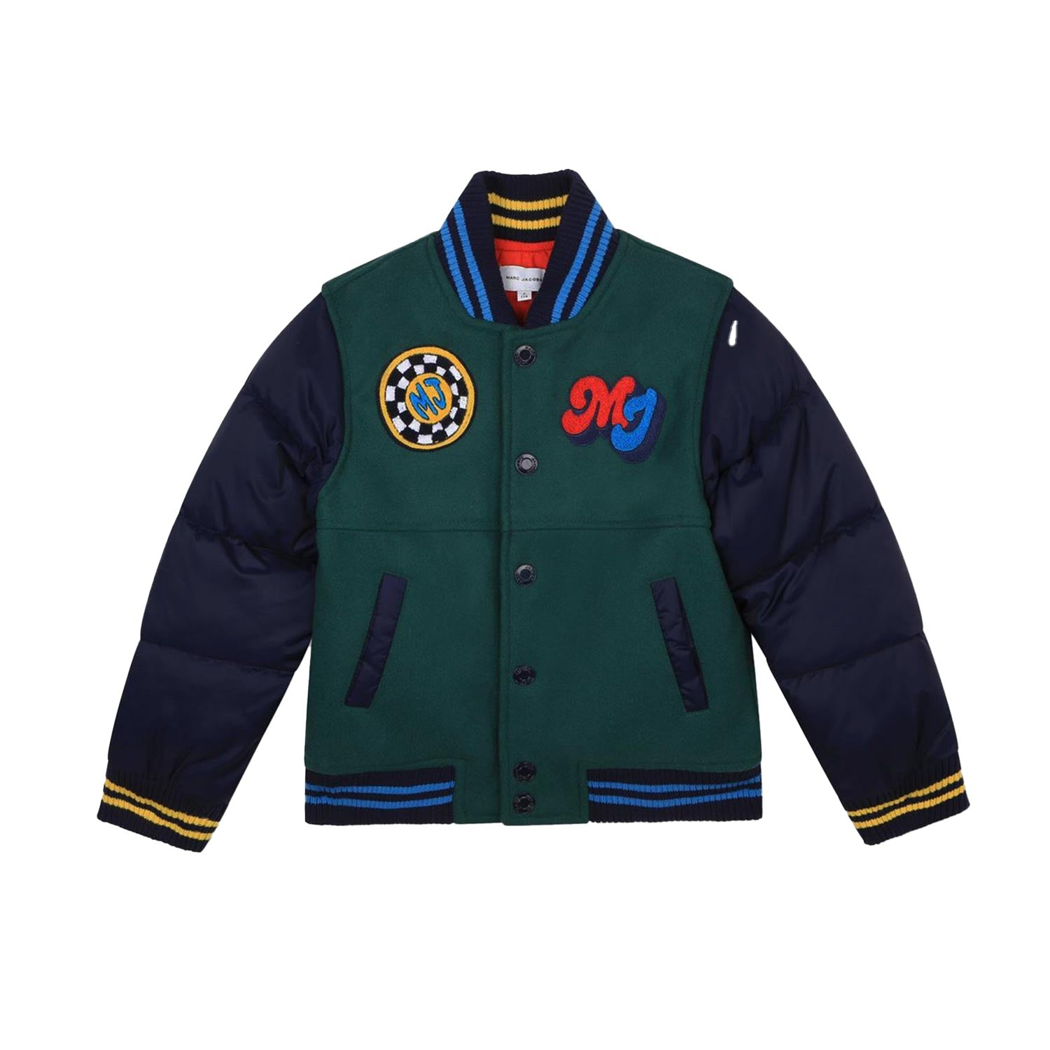 Giubbotto varsity MJ verde e blu Bambino - annameglio.com abbigliamento moda