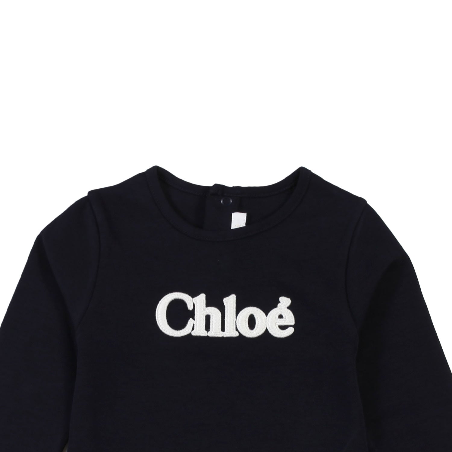 T-shirt lunga Chloe blu navy bimba - annameglio.com abbigliamento moda