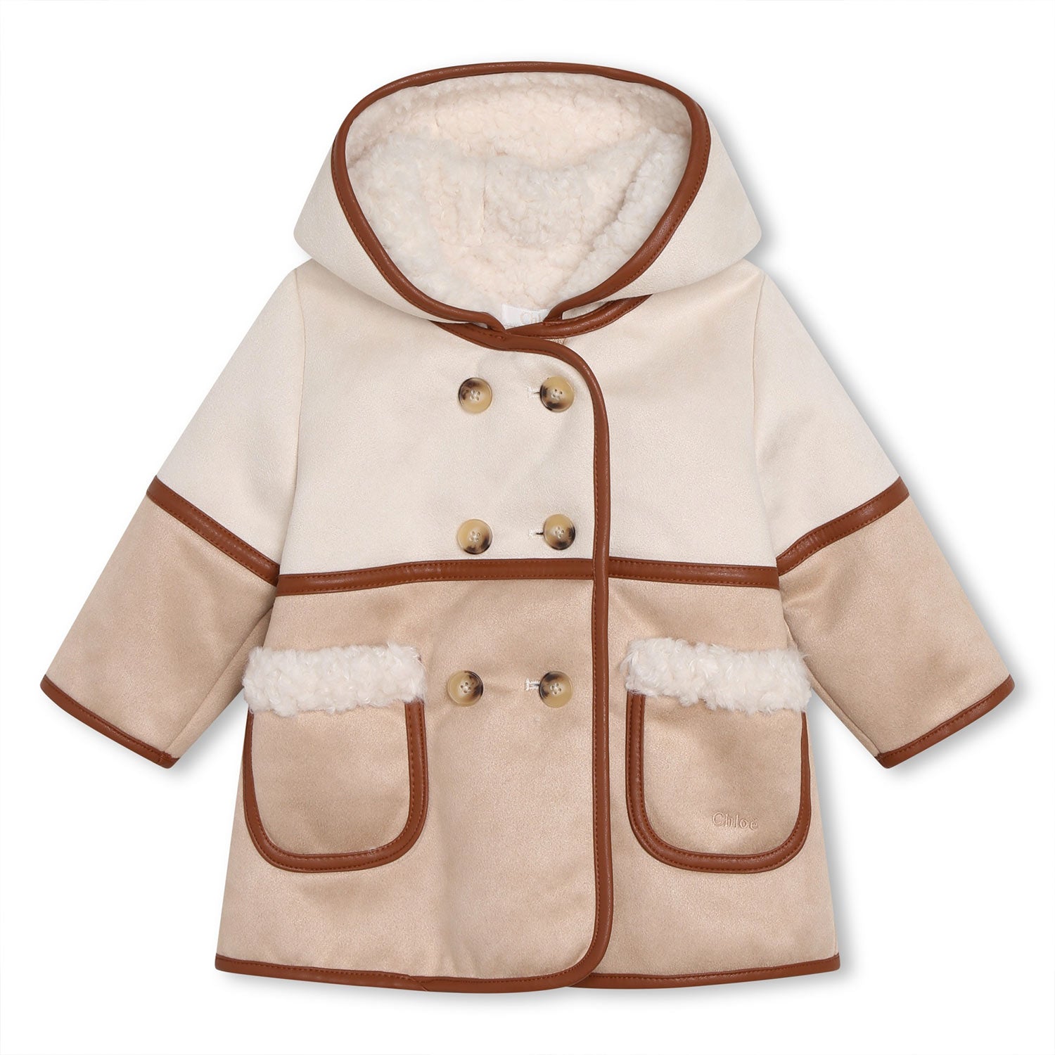 Cappotto beige per neonata - annameglio.com abbigliamento moda