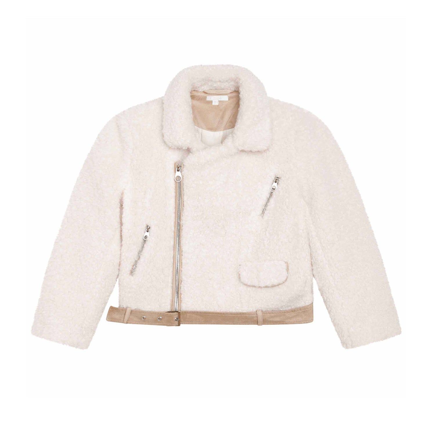 GIACCA BIKER IN PELLICCIA sintetica - annameglio.com abbigliamento moda