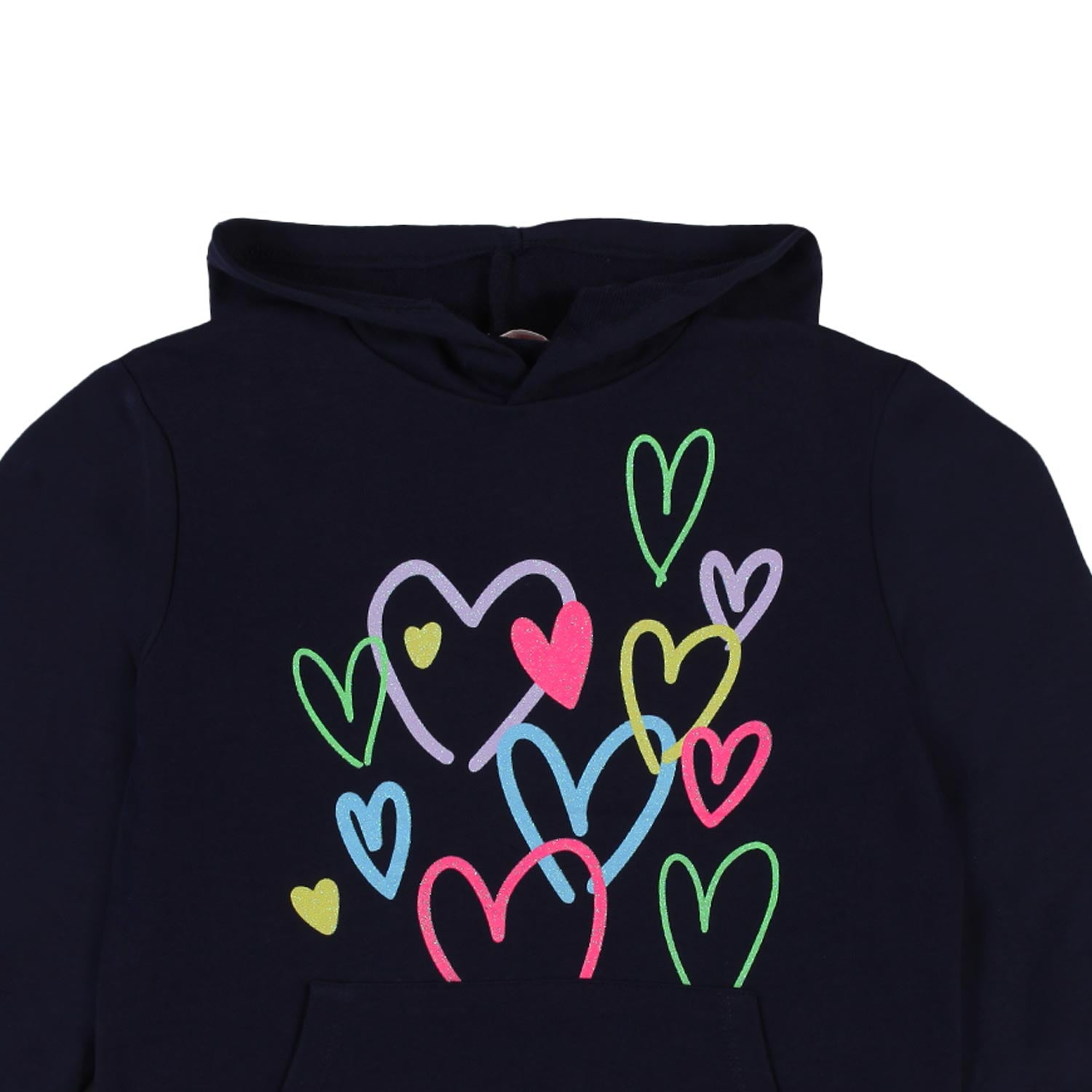 Abito maxi-felpa Billieblush blu e multicolor - annameglio.com abbigliamento moda