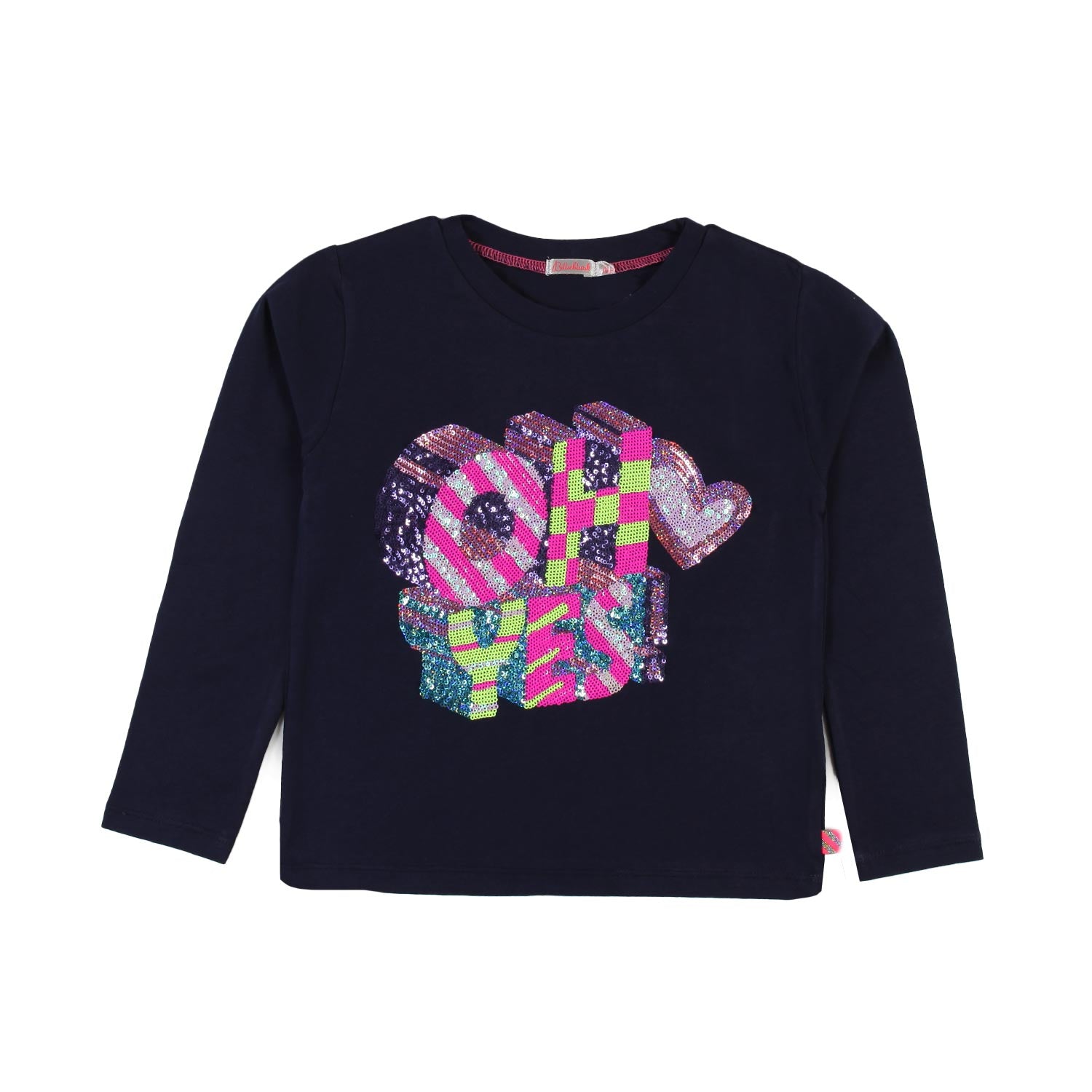 T-shirt lunga Billieblush blu multicolor - annameglio.com abbigliamento moda