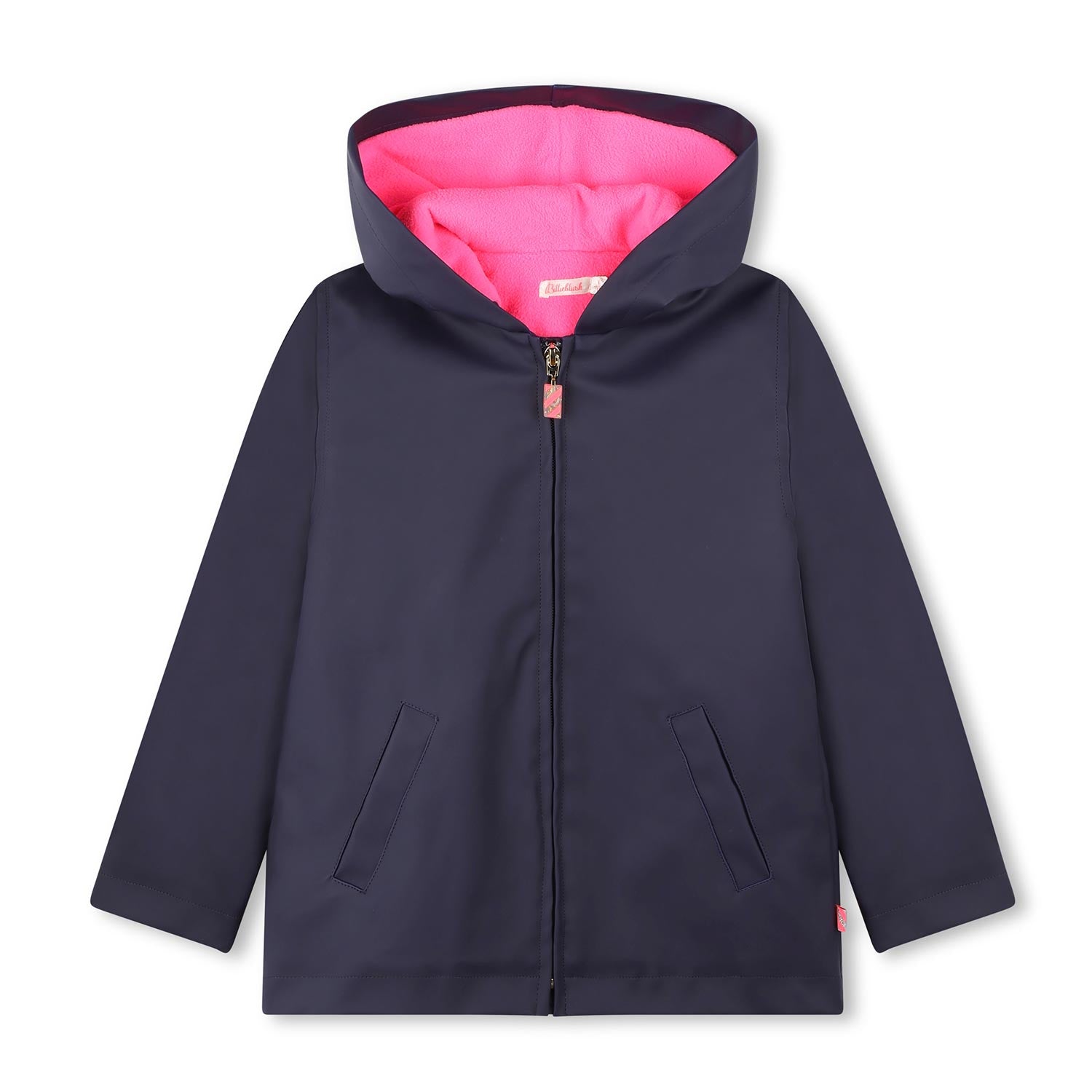 Impermeabile Billieblush blu e rosa fluo Bambina - annameglio.com abbigliamento moda