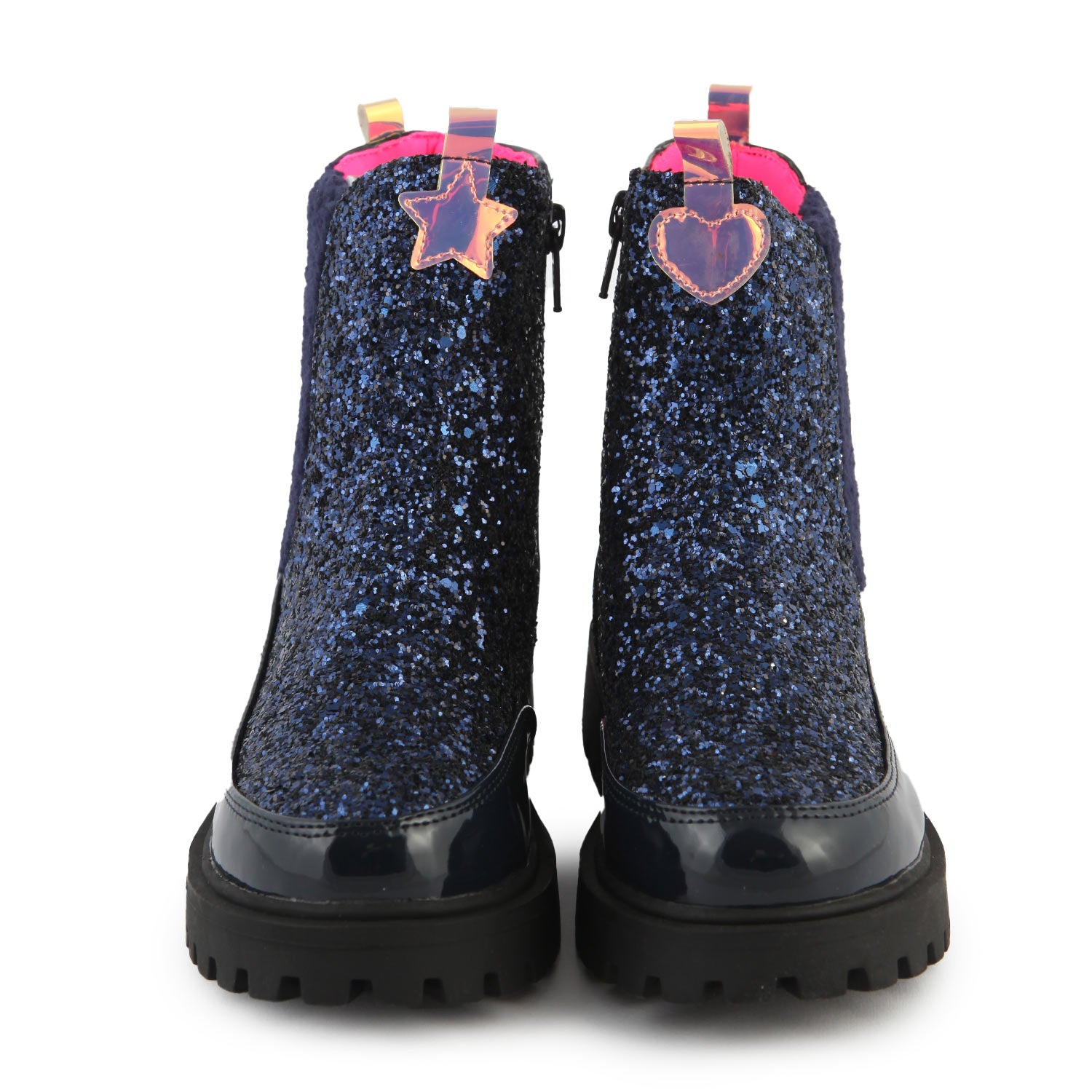 Stivaletti Billieblush blu e rosa fluo - annameglio.com abbigliamento moda