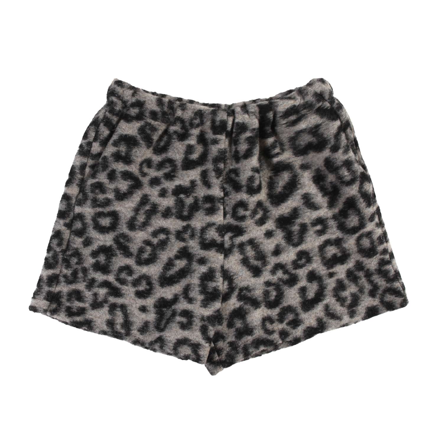 Shorts animalier DouuoD ecru e nero - annameglio.com abbigliamento moda