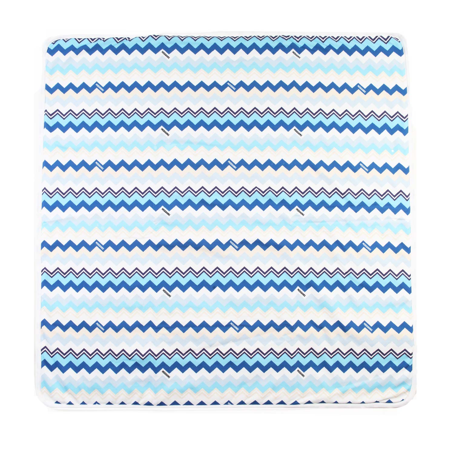 Trapuntina ZigZag Missoni bianca e azzurra - annameglio.com abbigliamento moda