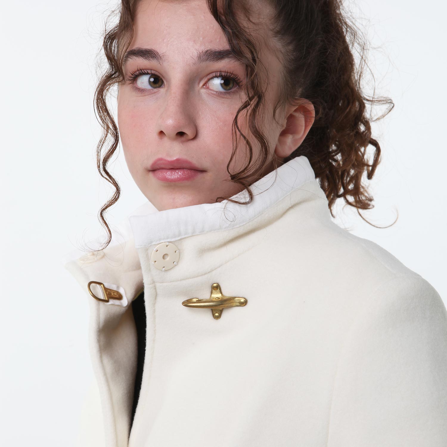 Cappotto melton Fay avorio Bambina e Ragazza - annameglio.com abbigliamento moda