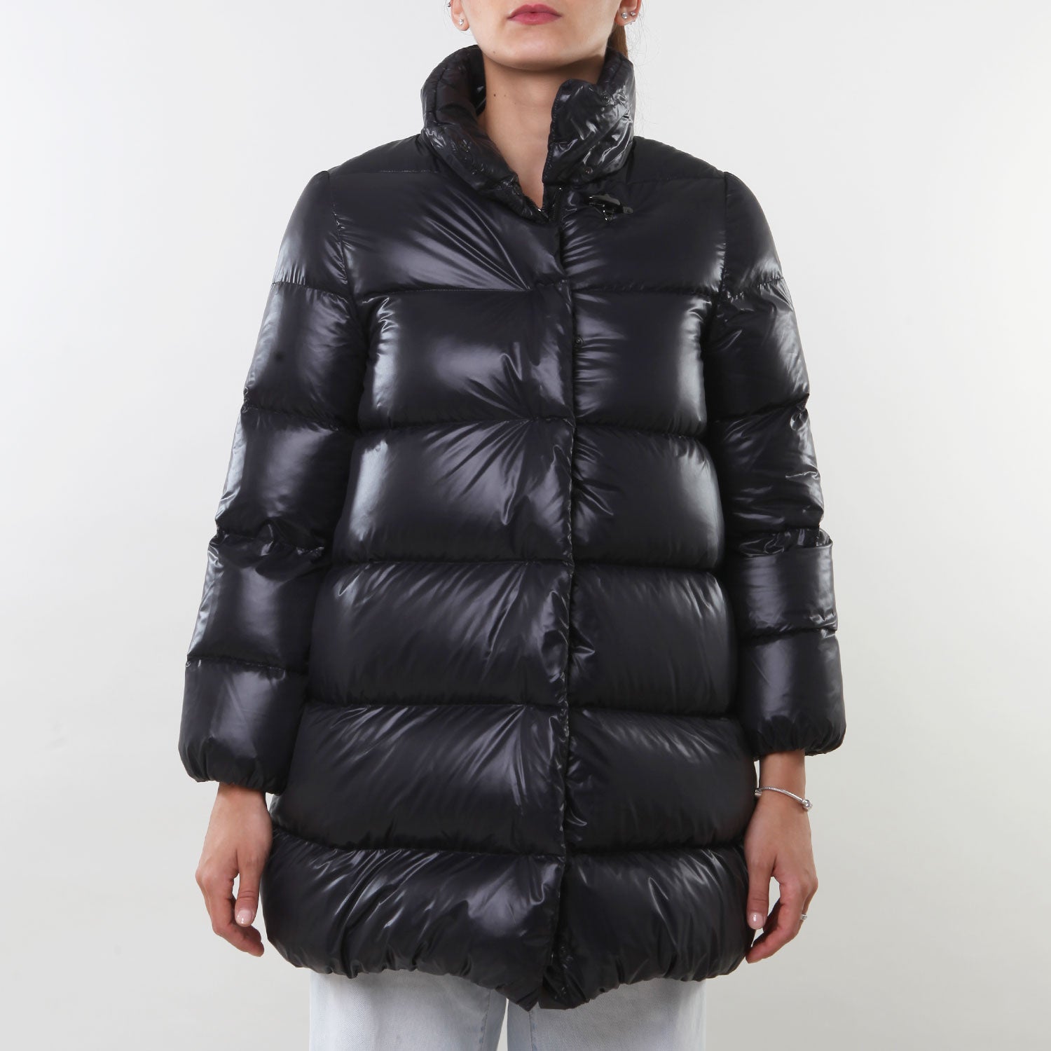 Piumino lungo Fay nero Bambina e Ragazza - annameglio.com abbigliamento moda