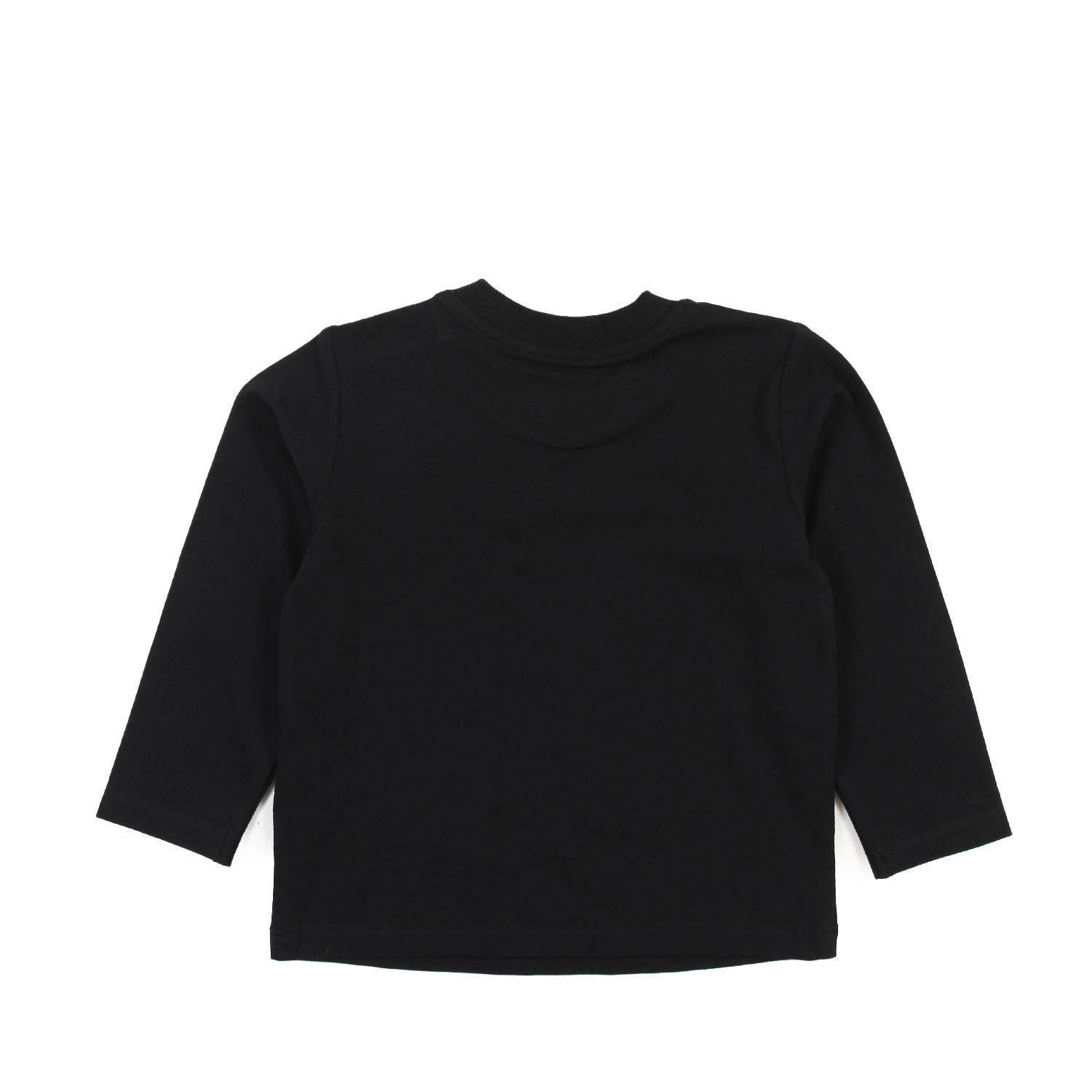 T-shirt Moschino nera con orsetto e cuore bimba - annameglio.com abbigliamento moda