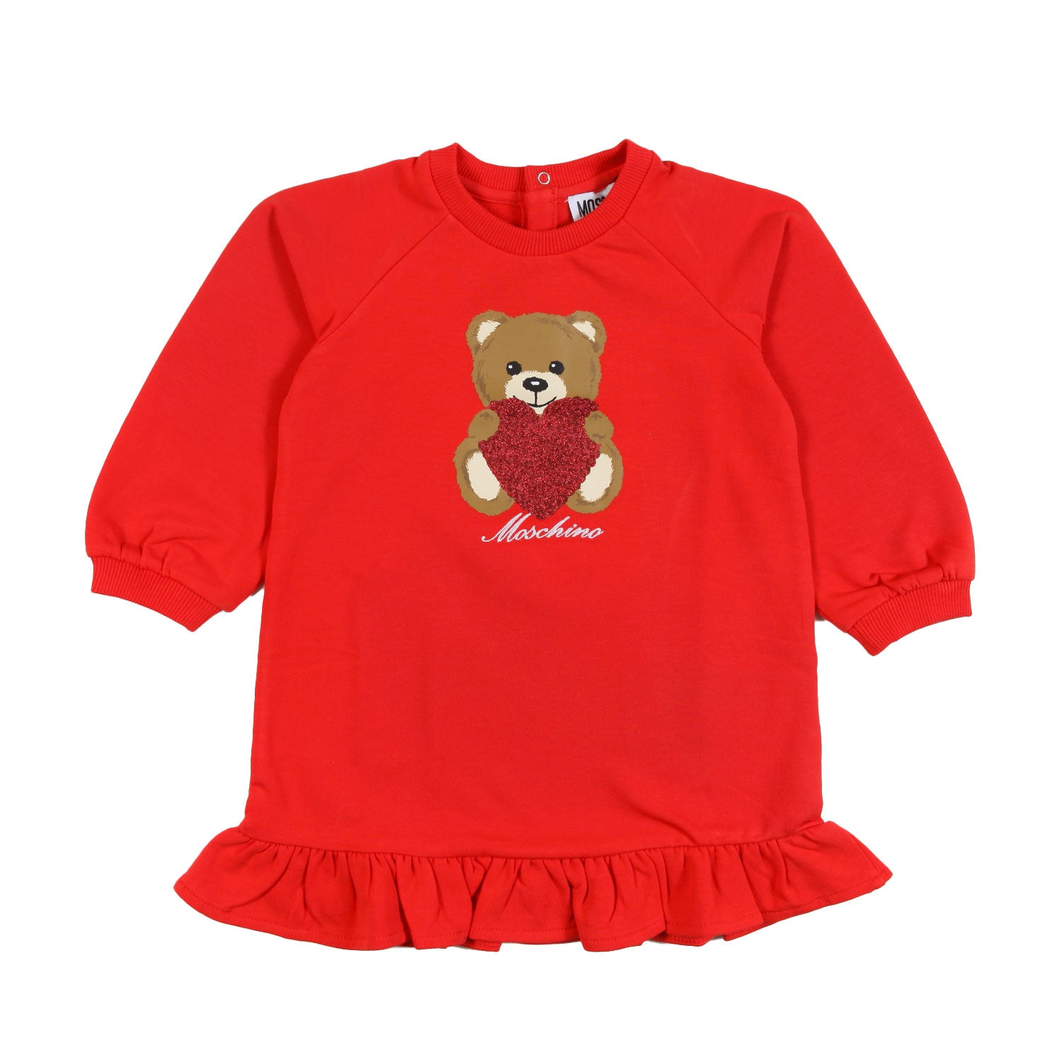 Abito felpa rosso Moschino bimba - annameglio.com abbigliamento moda