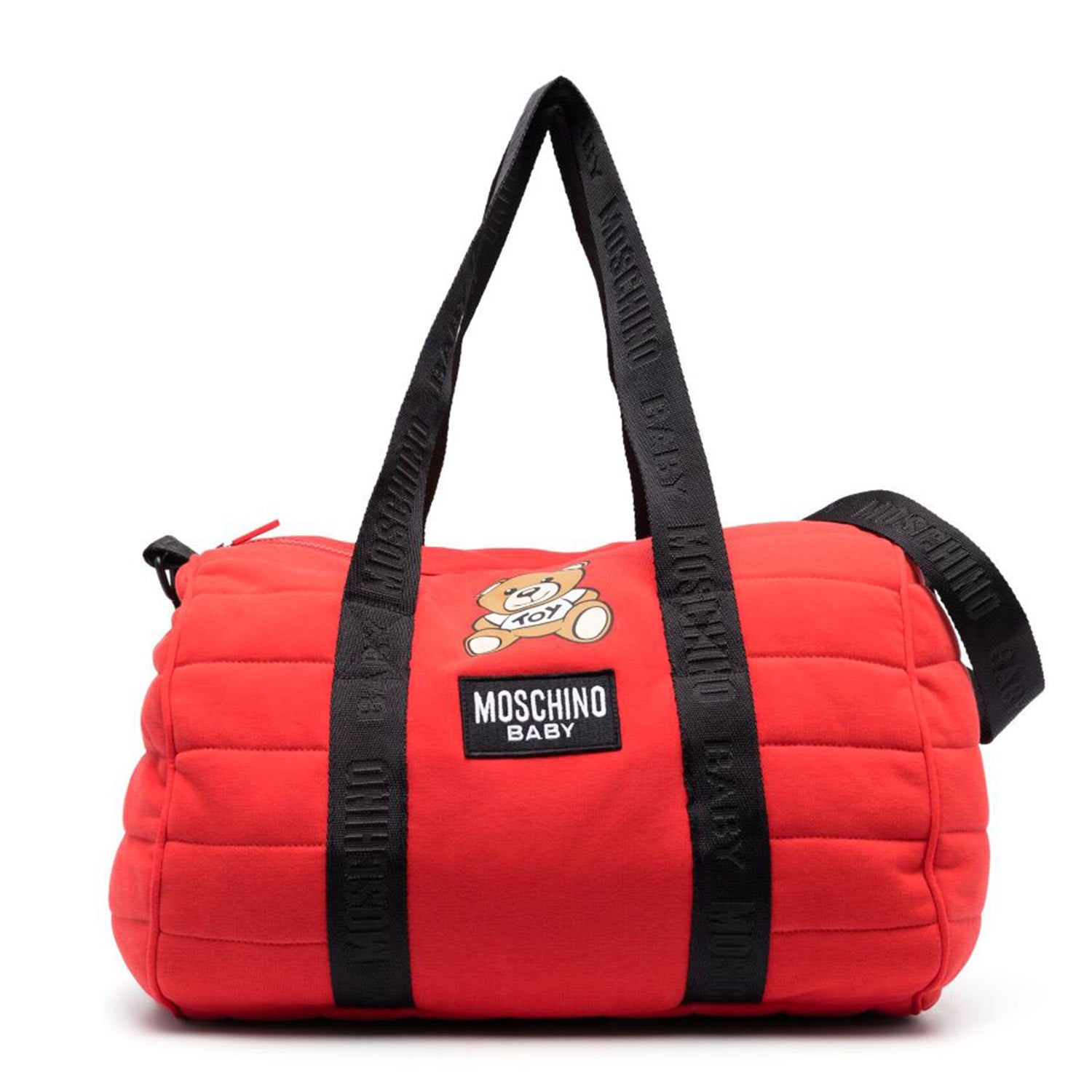 Borsa fasciatoio Moschino rossa e nera - annameglio.com abbigliamento moda
