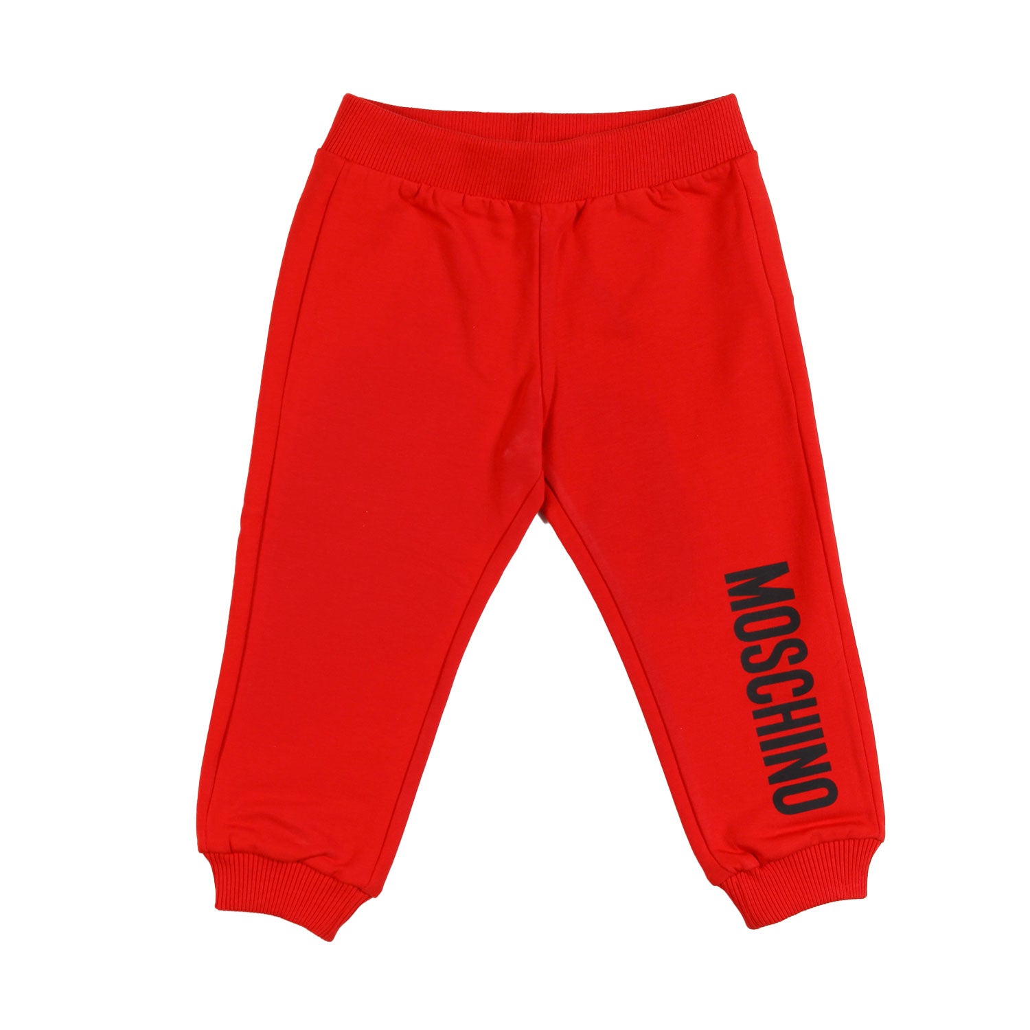 Pantalone felpa unisex rosso Moschino Baby - annameglio.com abbigliamento moda