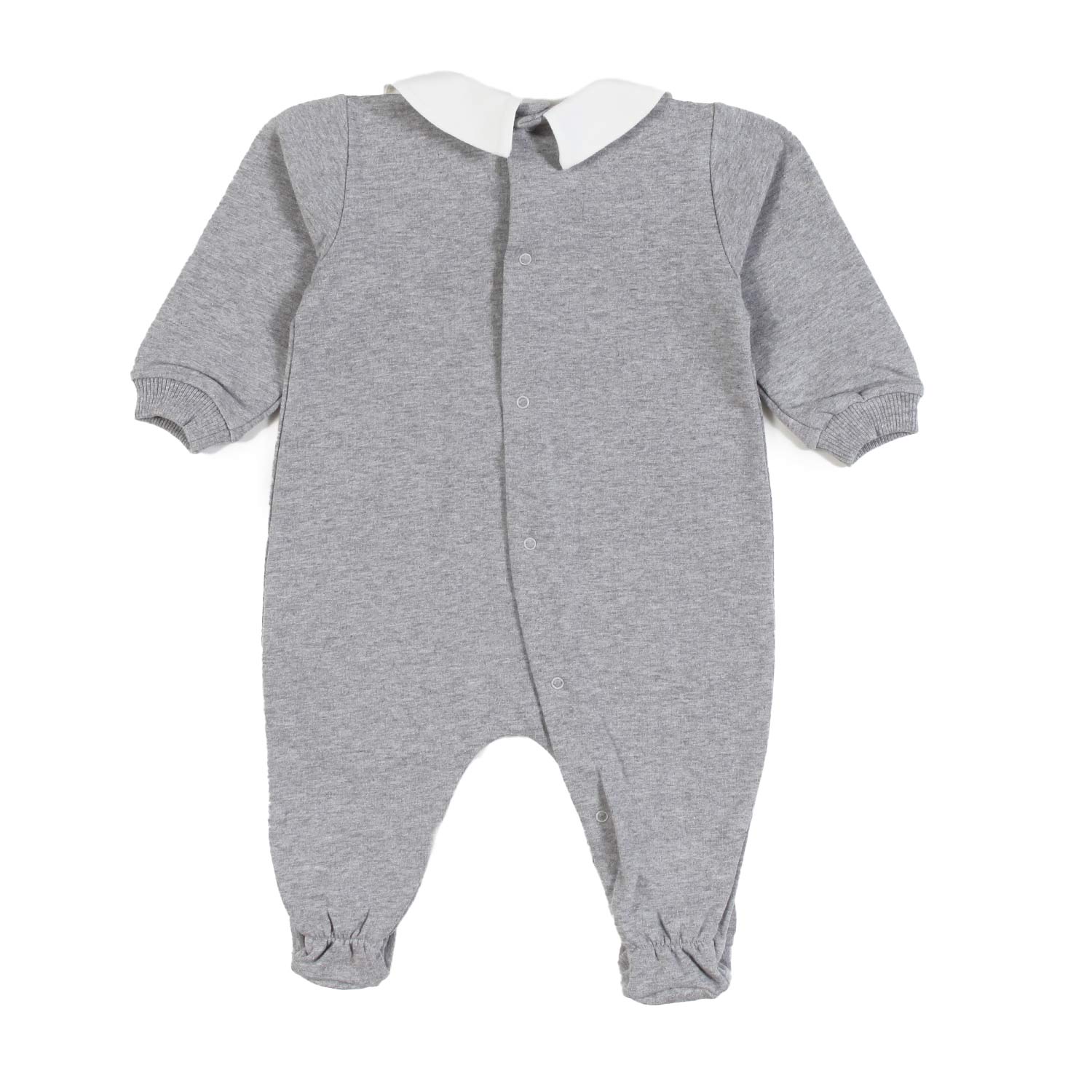 Tutina natalizia grigia con Orsetto Moschino - annameglio.com abbigliamento moda