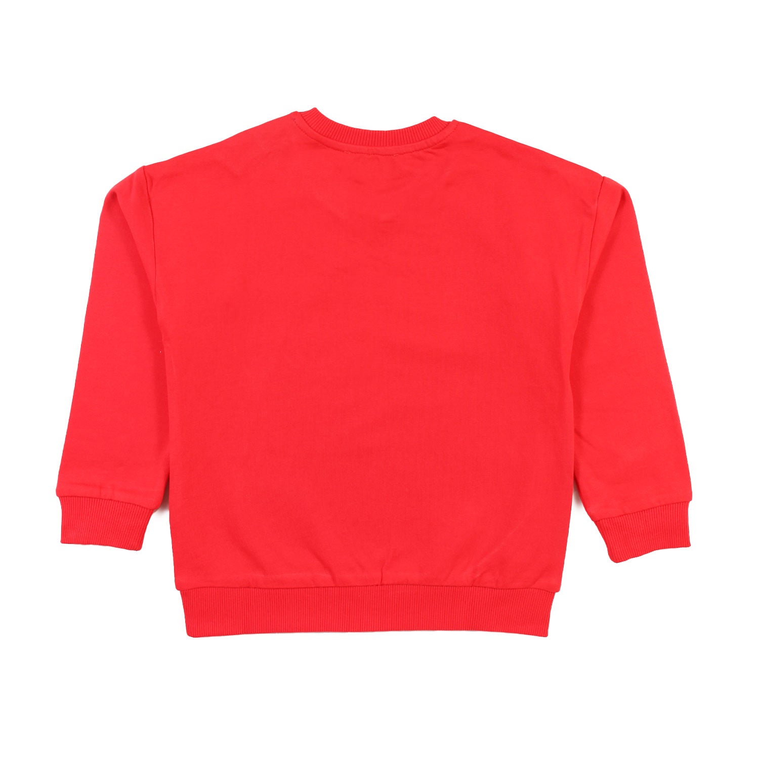 Felpa Moschino Baby rossa con maxi Orsacchiotti - annameglio.com abbigliamento moda