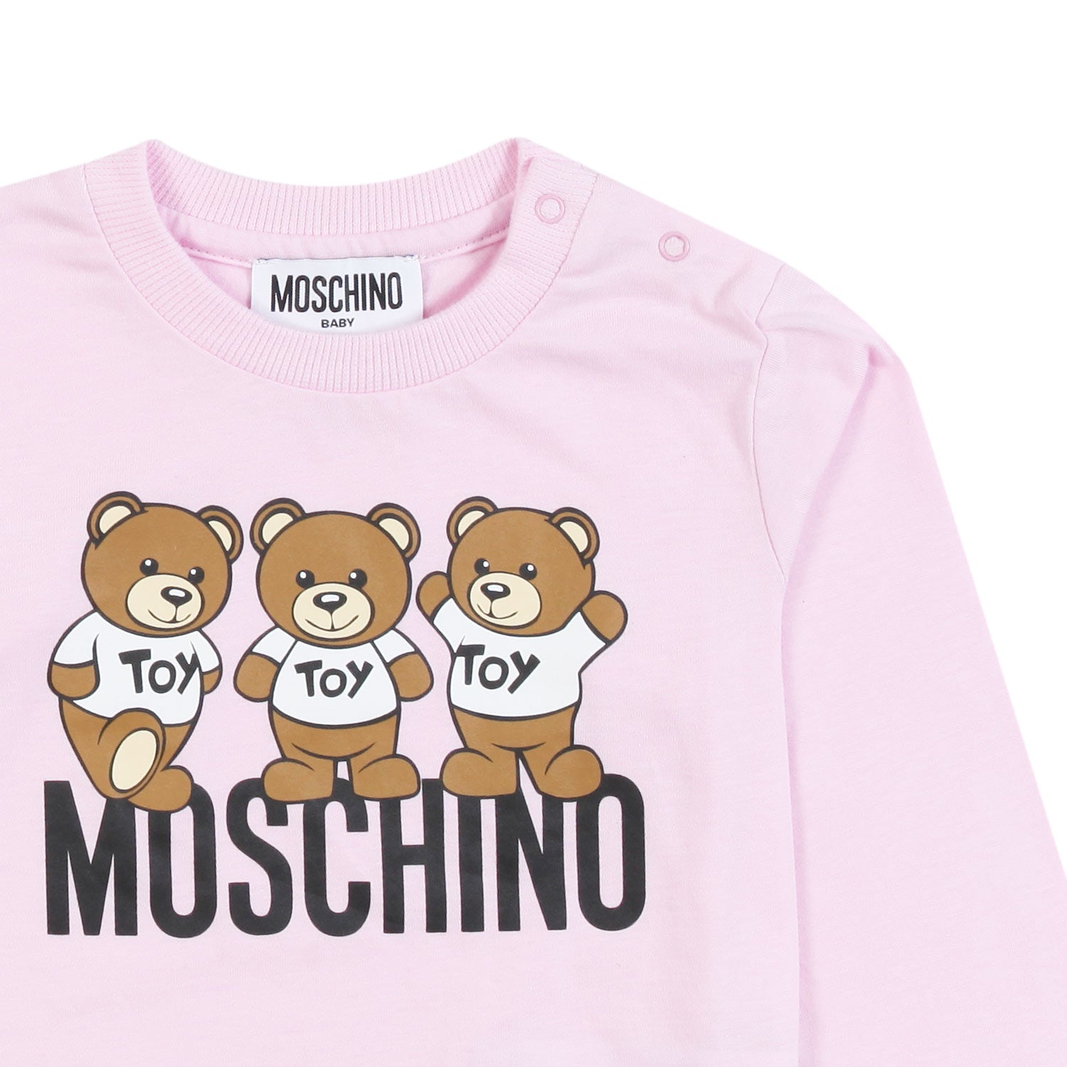 T-shirt lunga rosa con Orsacchiotti bimba - annameglio.com abbigliamento moda