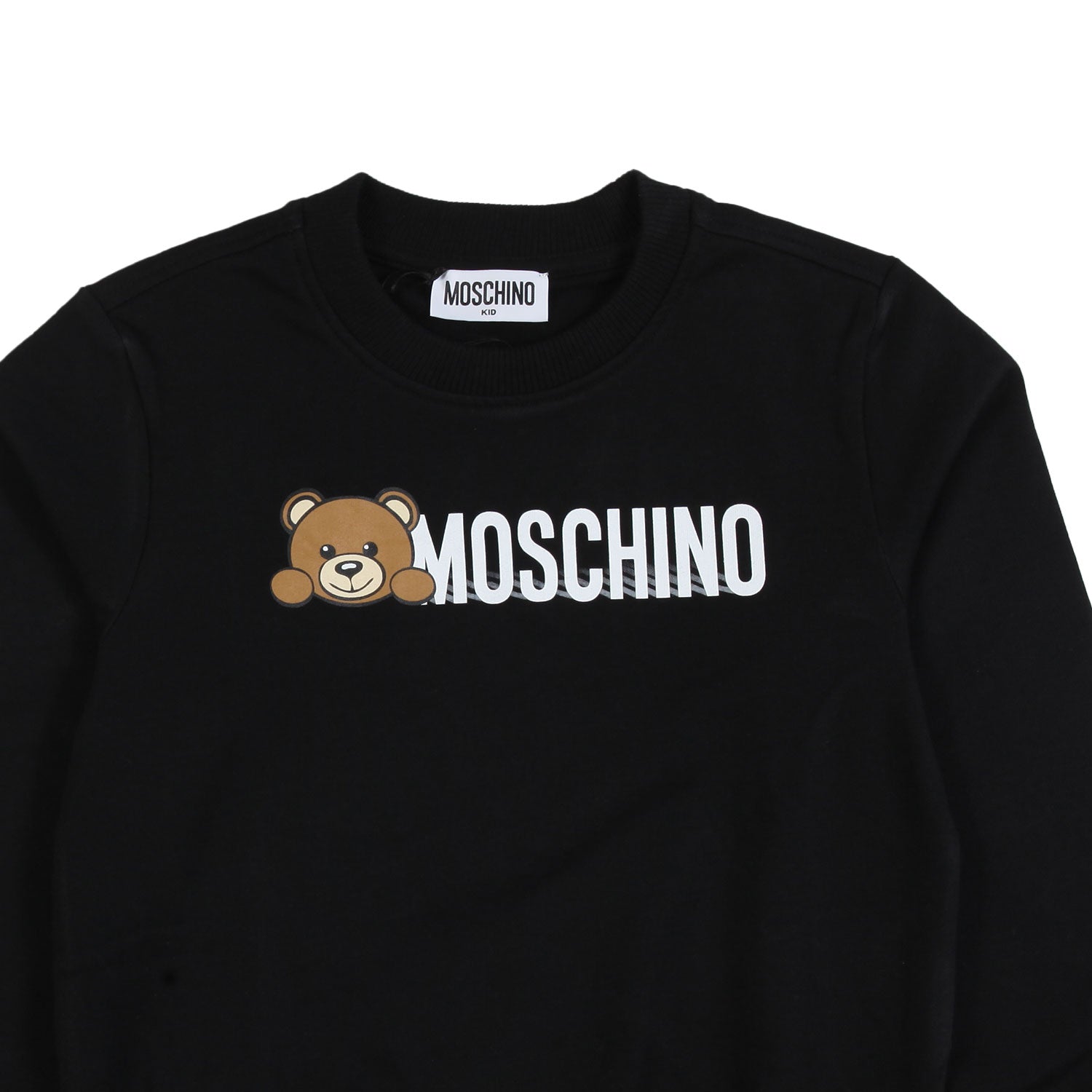 Felpa Moschino Teddy Bear nera Bambino e Bambina - annameglio.com abbigliamento moda