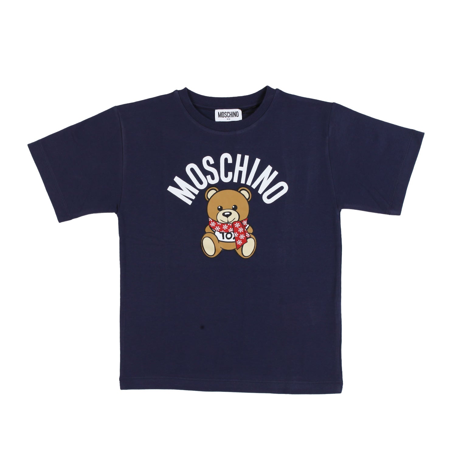 T-shirt kids blu con Orsacchiotto Moschino - annameglio.com abbigliamento moda