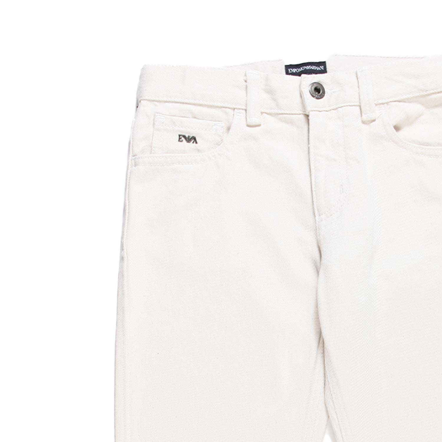 Pantalone Armani Junior beige chiaro melange - annameglio.com abbigliamento moda
