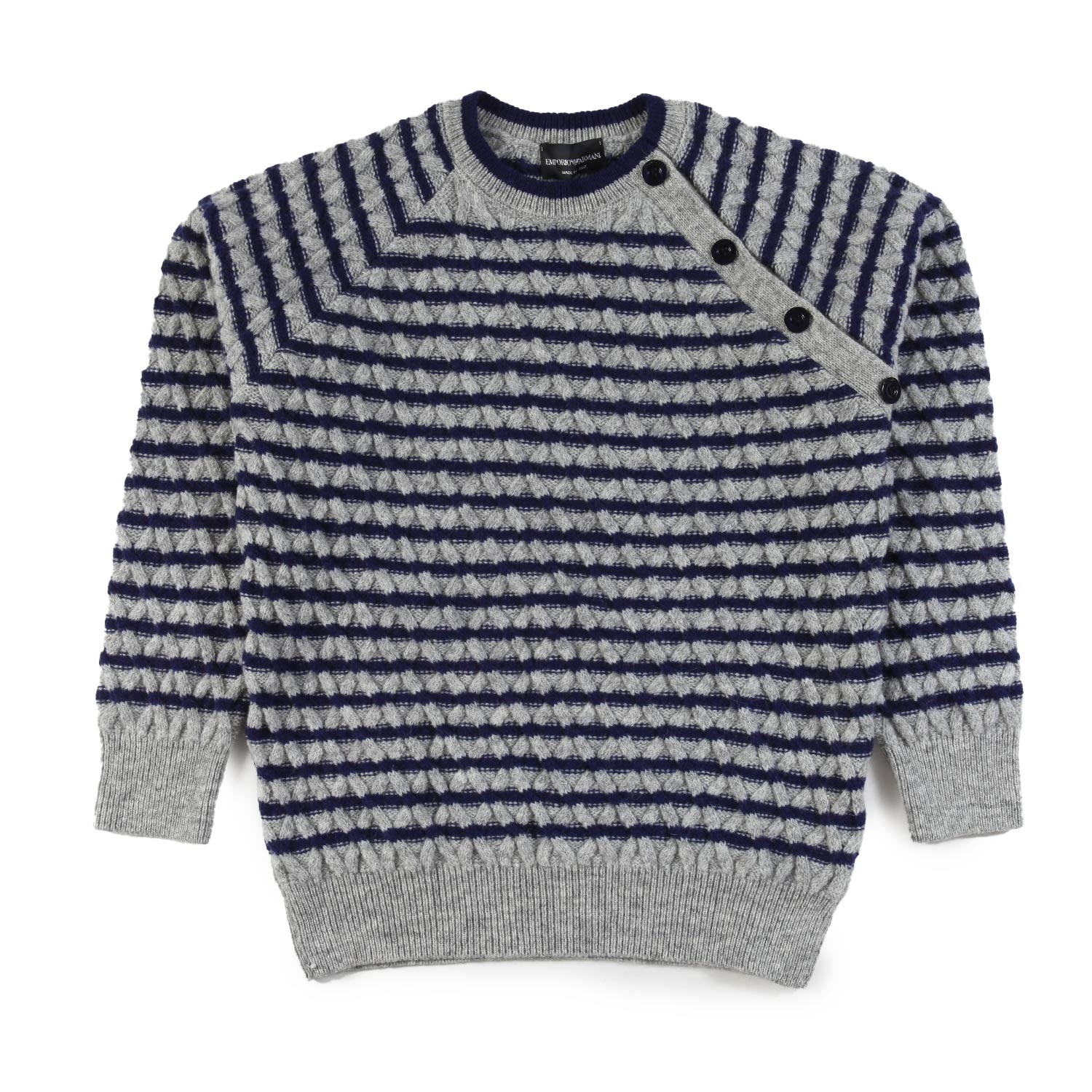 Maglione blu e grigio bambino - annameglio.com abbigliamento moda