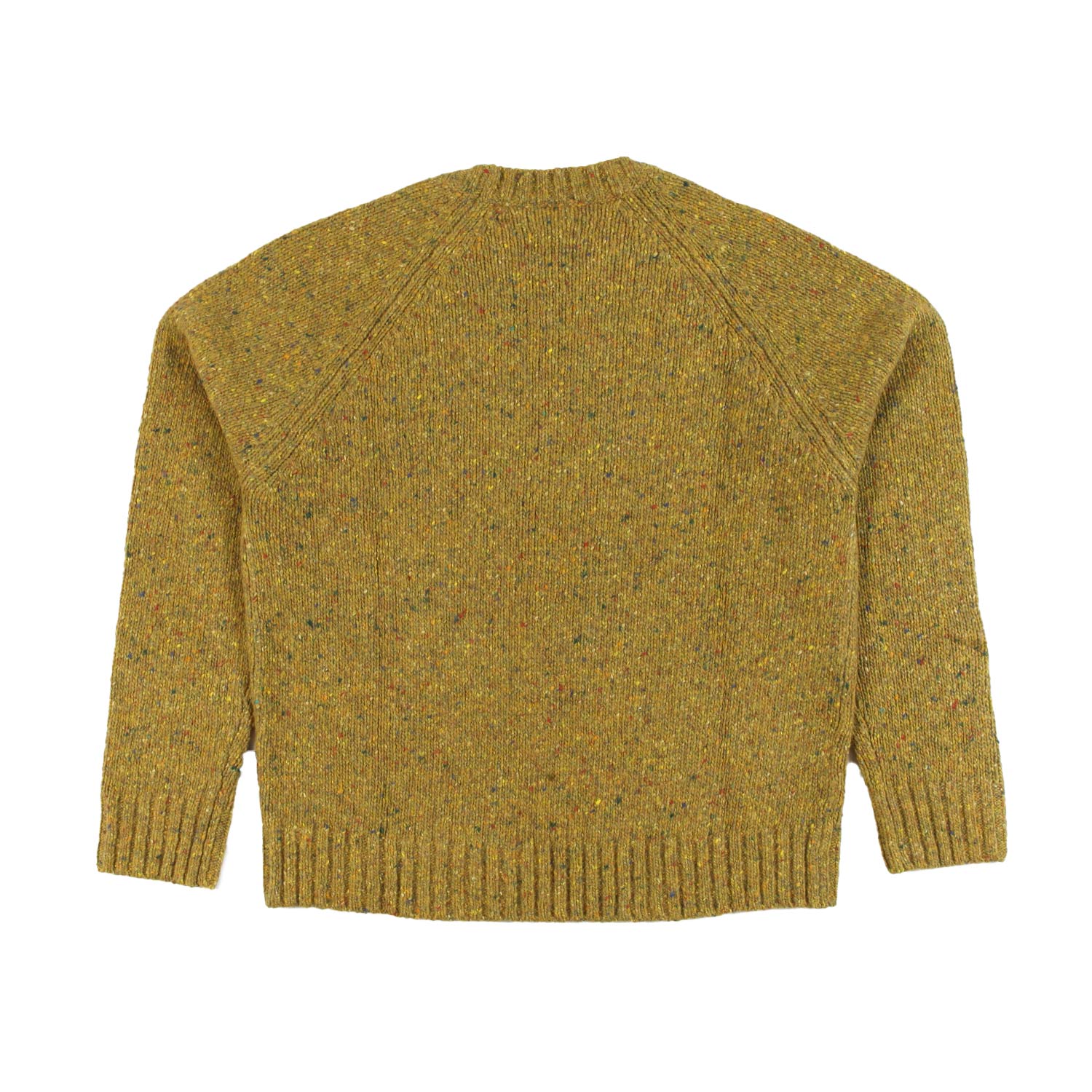 Maglione unisex Aspesi ocra melange - annameglio.com abbigliamento moda