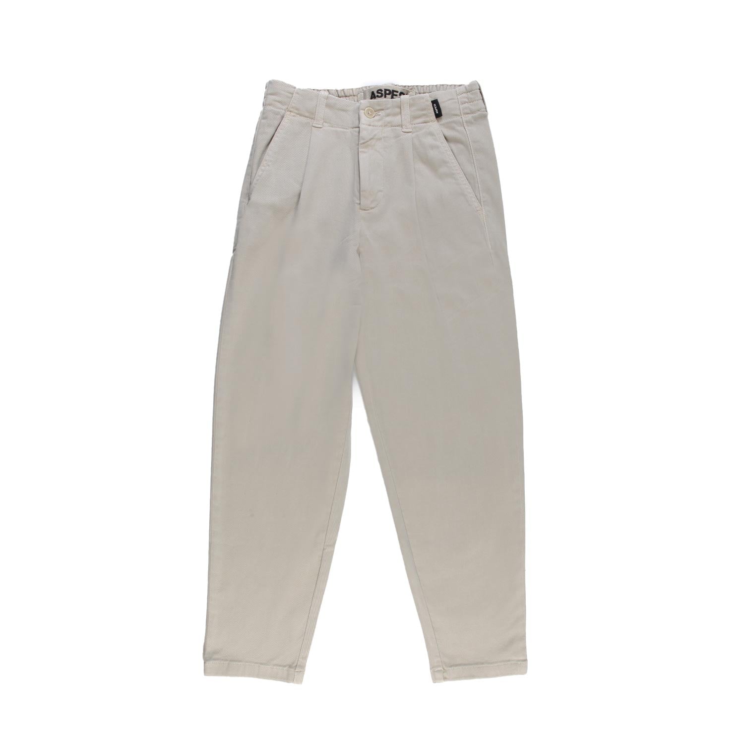 Pantalone twill Aspesi ecru bambino e ragazzo - annameglio.com abbigliamento moda