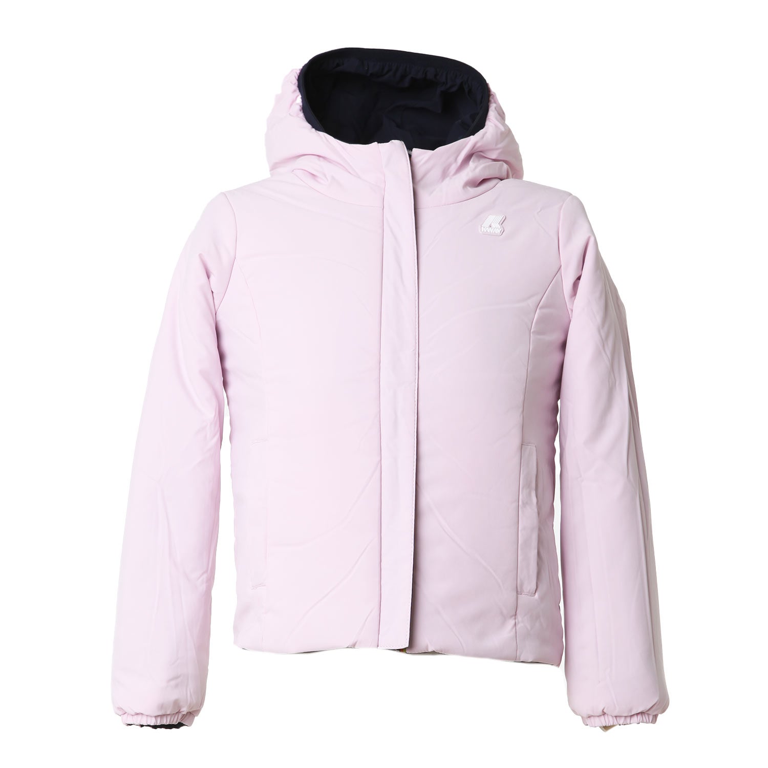 GIACCA LILY WARM DOUBLE BLU E ROSA BAMBINA - annameglio.com abbigliamento moda