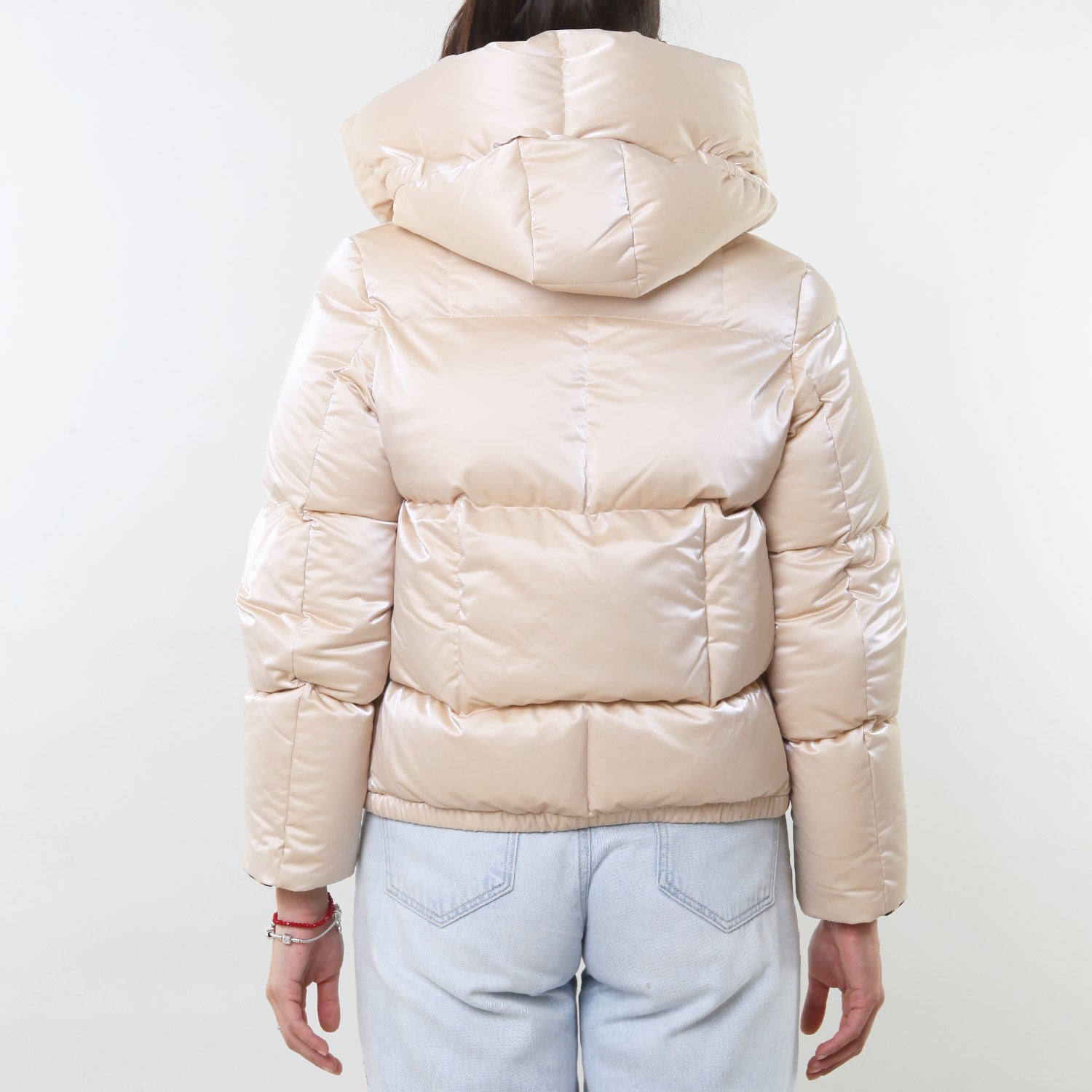 Piumino Esonne Heavy Brick beige metal - annameglio.com abbigliamento moda