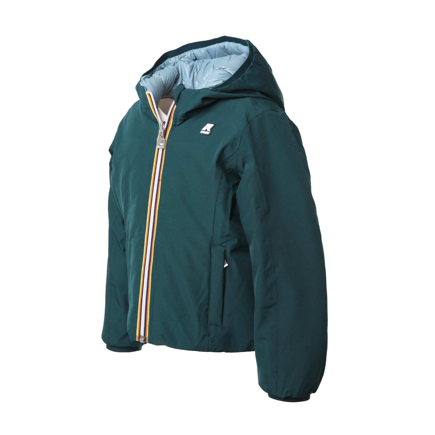 PIUMINO LILY ECO THERMO DOUBLE VERDE E VERDE ACQUA - annameglio.com abbigliamento moda