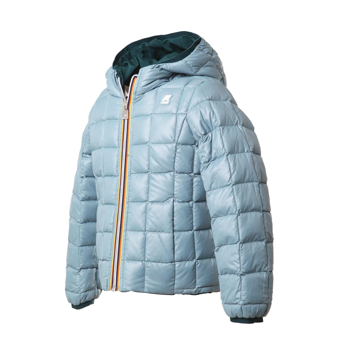 PIUMINO LILY ECO THERMO DOUBLE VERDE E VERDE ACQUA - annameglio.com abbigliamento moda