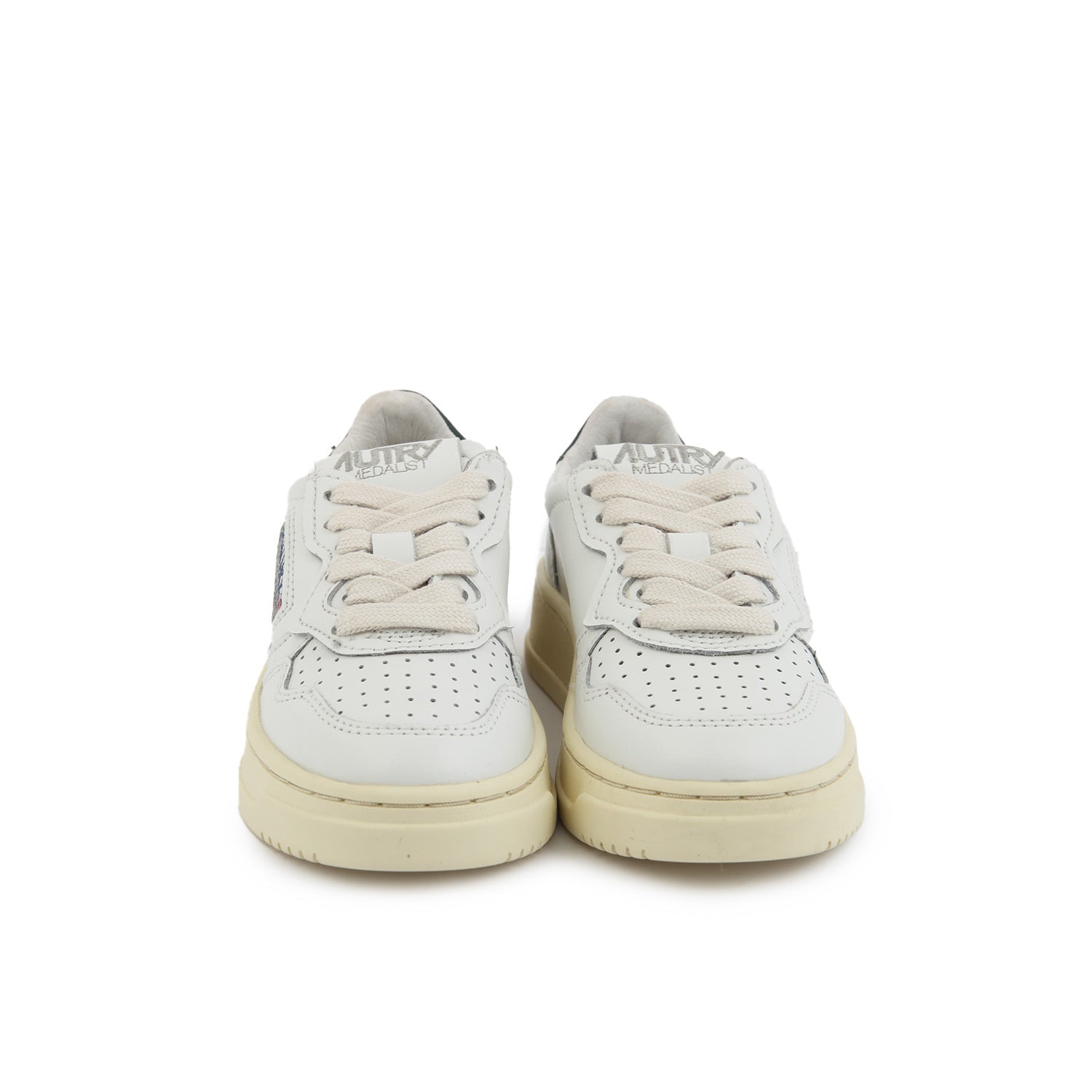 SNEAKER MEDALIST UNISEX BIANCA E VERDE JUNIOR - annameglio.com abbigliamento moda