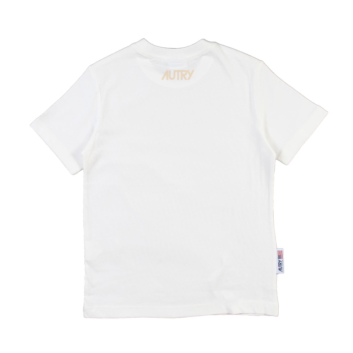 T-shirt Autry panna con logo beige bambino bambina - annameglio.com abbigliamento moda