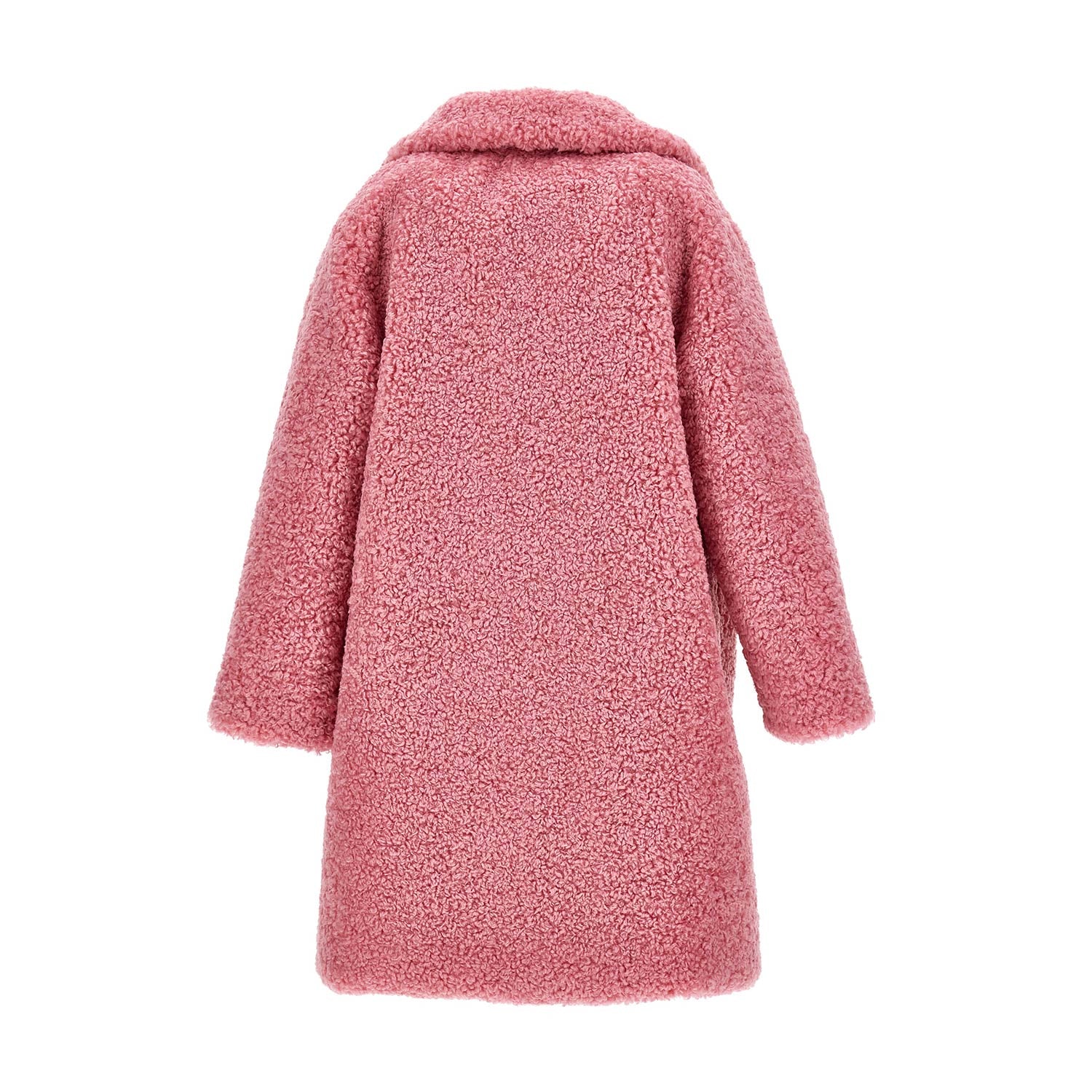 Cappotto peluche rosa Monnalisa - annameglio.com abbigliamento moda