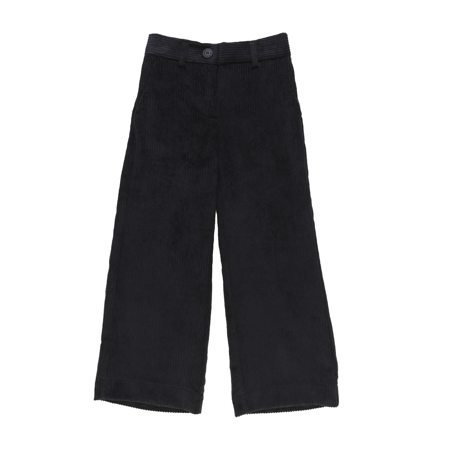 Pantalone Monnalisa velluto nero Bambina - annameglio.com abbigliamento moda