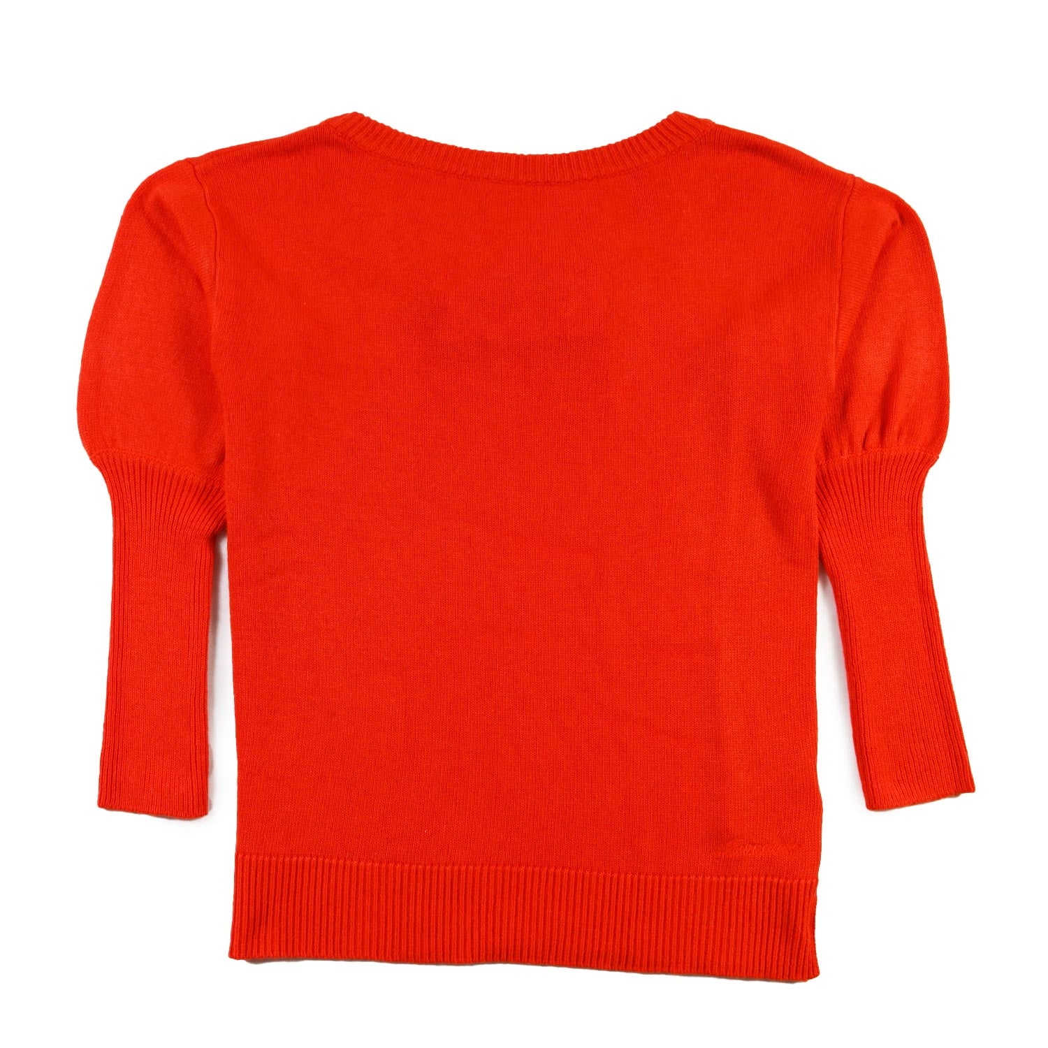 Pullover bateau Monnalisa arancione - annameglio.com abbigliamento moda