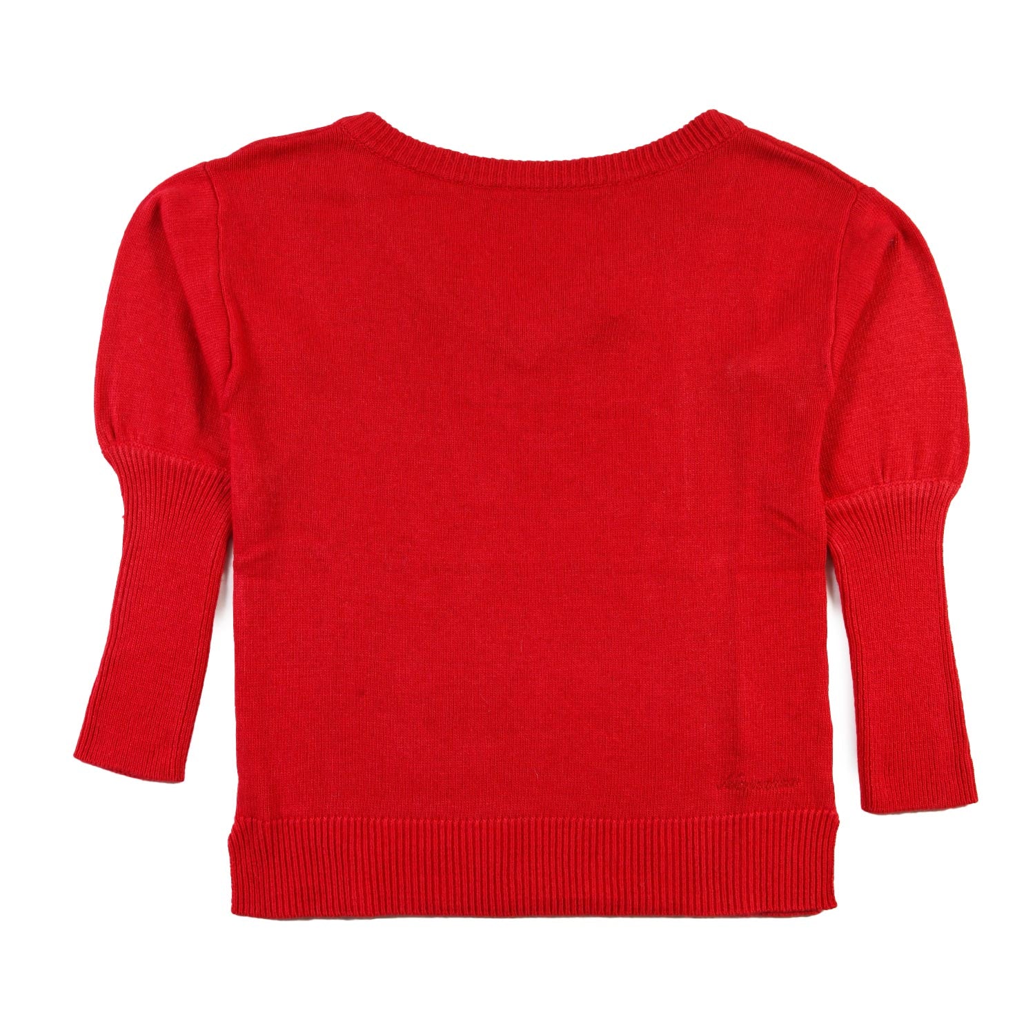 Pullover bateau Monnalisa rosso rubino - annameglio.com abbigliamento moda